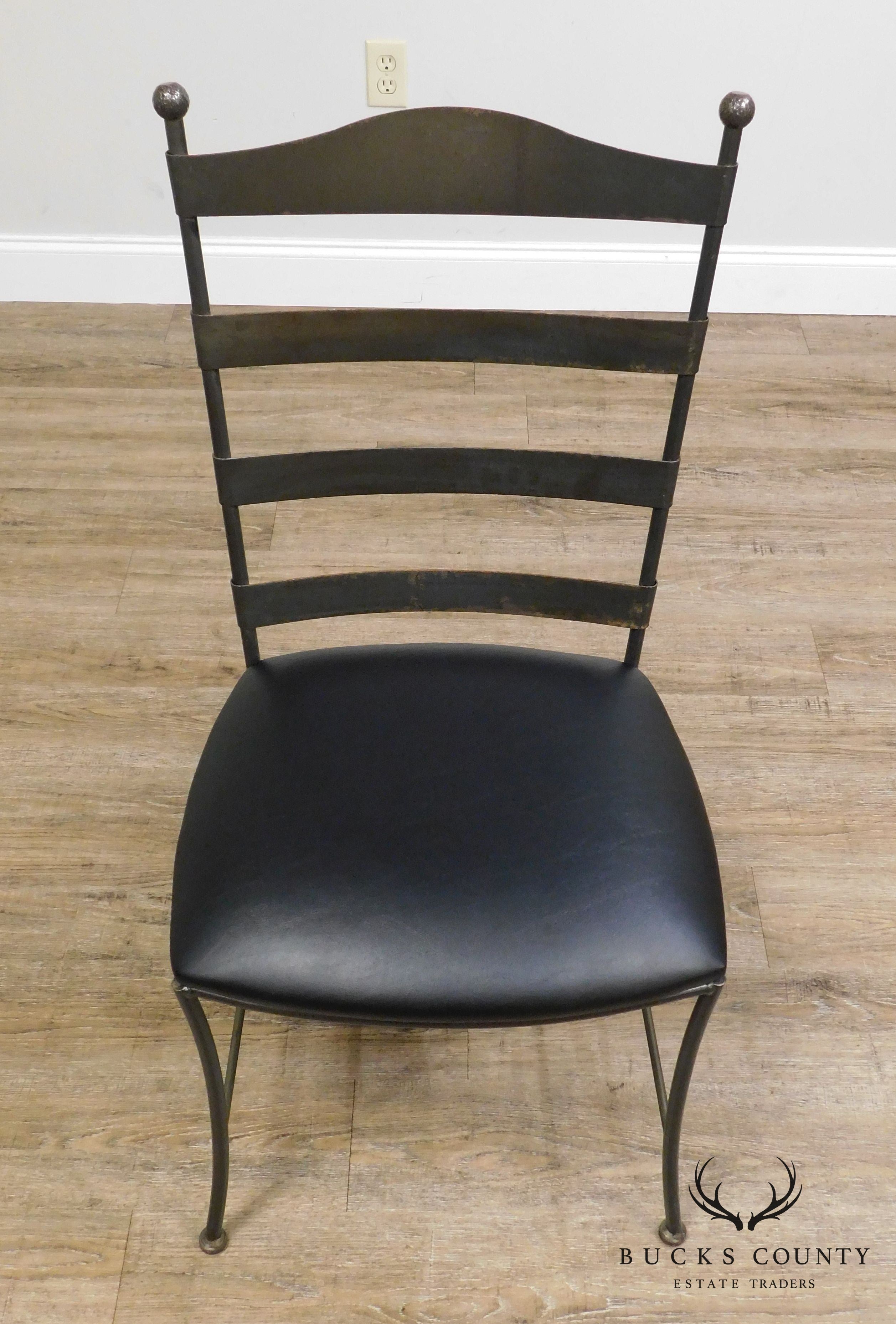 Charleston Forge Iron Ladderback Side Chair