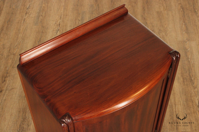 Antique Empire Mahogany Sheet Music Cabinet