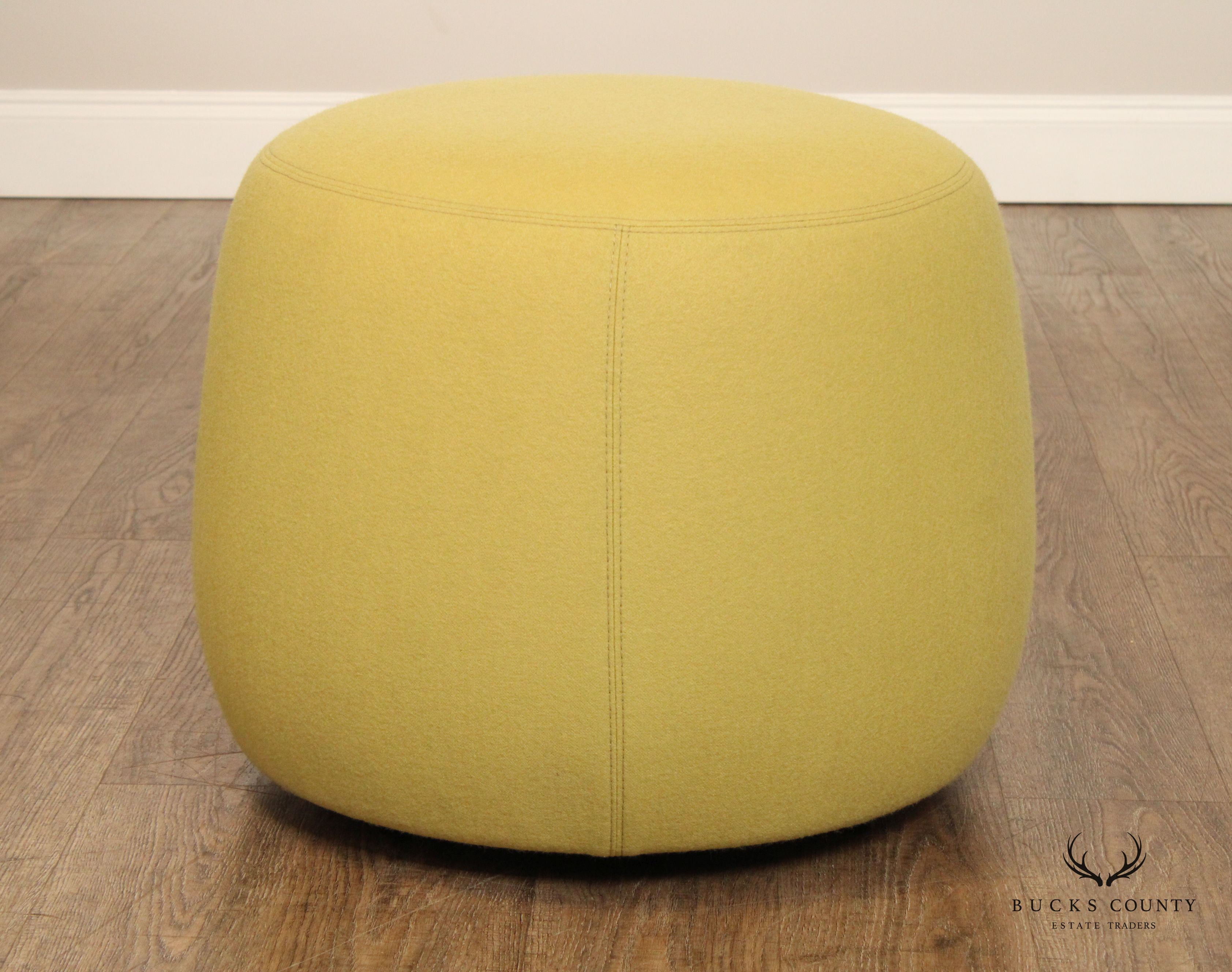 Bernhardt Modern Design Felted Apel Ottoman