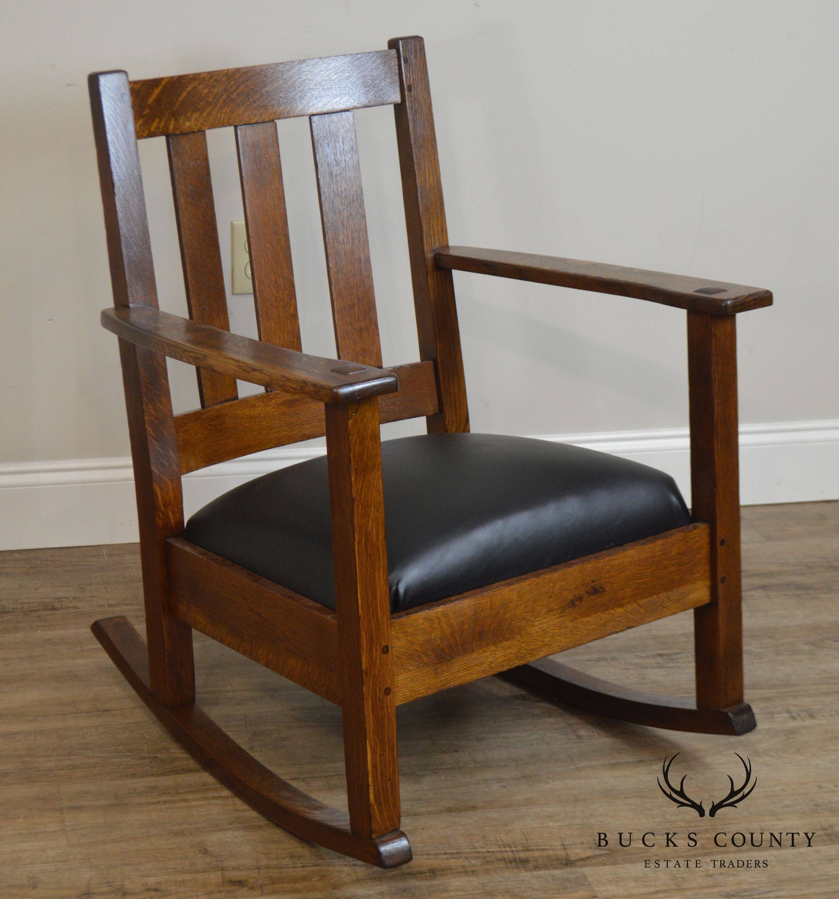 Limbert Antique Mission Oak Rocker