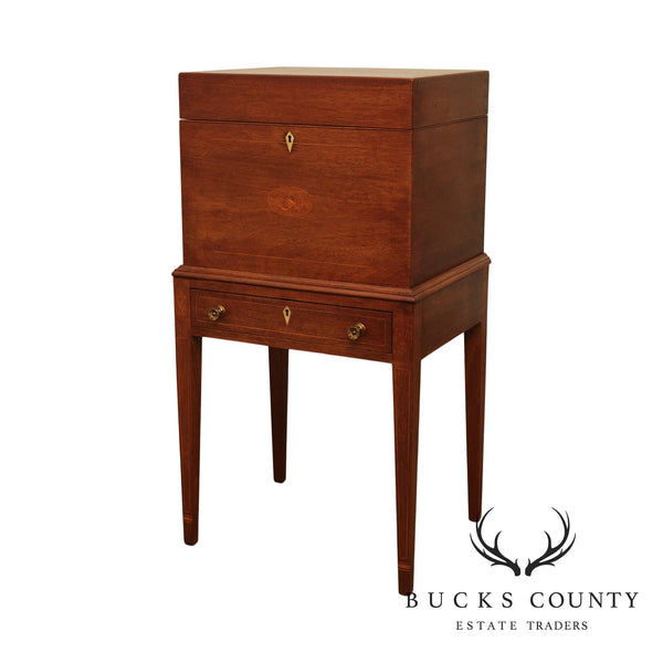 Shamburger's Federal Style Hand Crafted Mahogany Cellarette