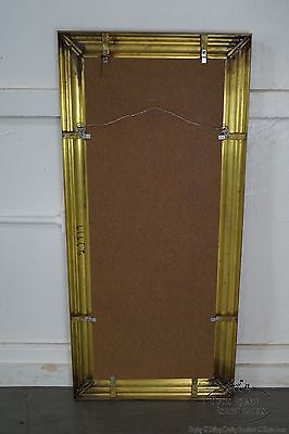 Quality Heavy Brass Frame OG Style Beveled Wall Mirror