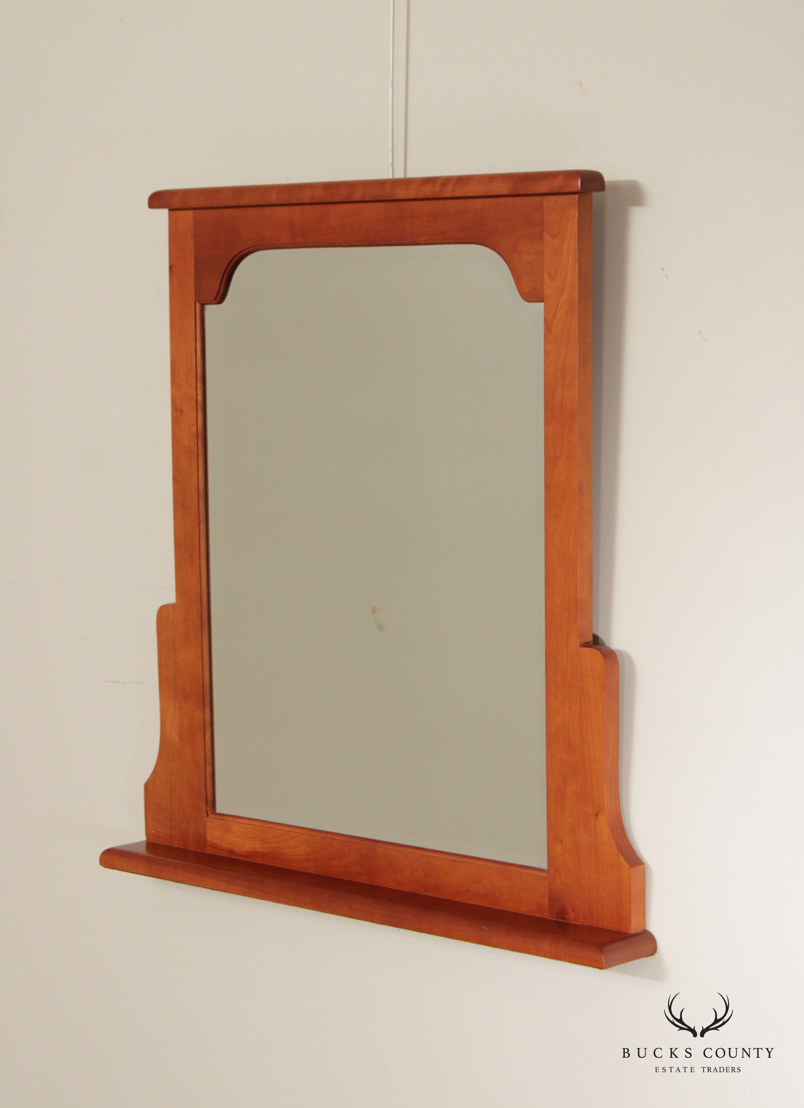 Stuart David Solid Cherry Frame Wall Mirror