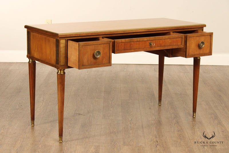 Baker Furniture French Directoire Style Fruitwood Writing Desk