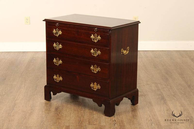 Stickley Chippendale Style Mahogany Bachelor's Chest
