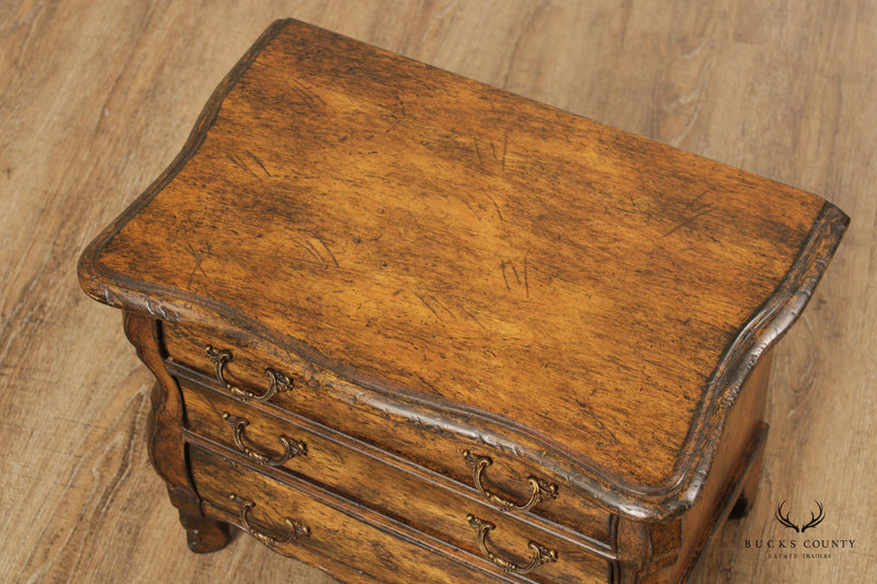 French Louis XV Style Petite Chest of Drawers