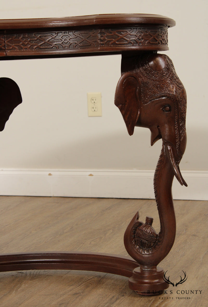 Gampel Stoll Hollywood Regency Style Elephant Desk