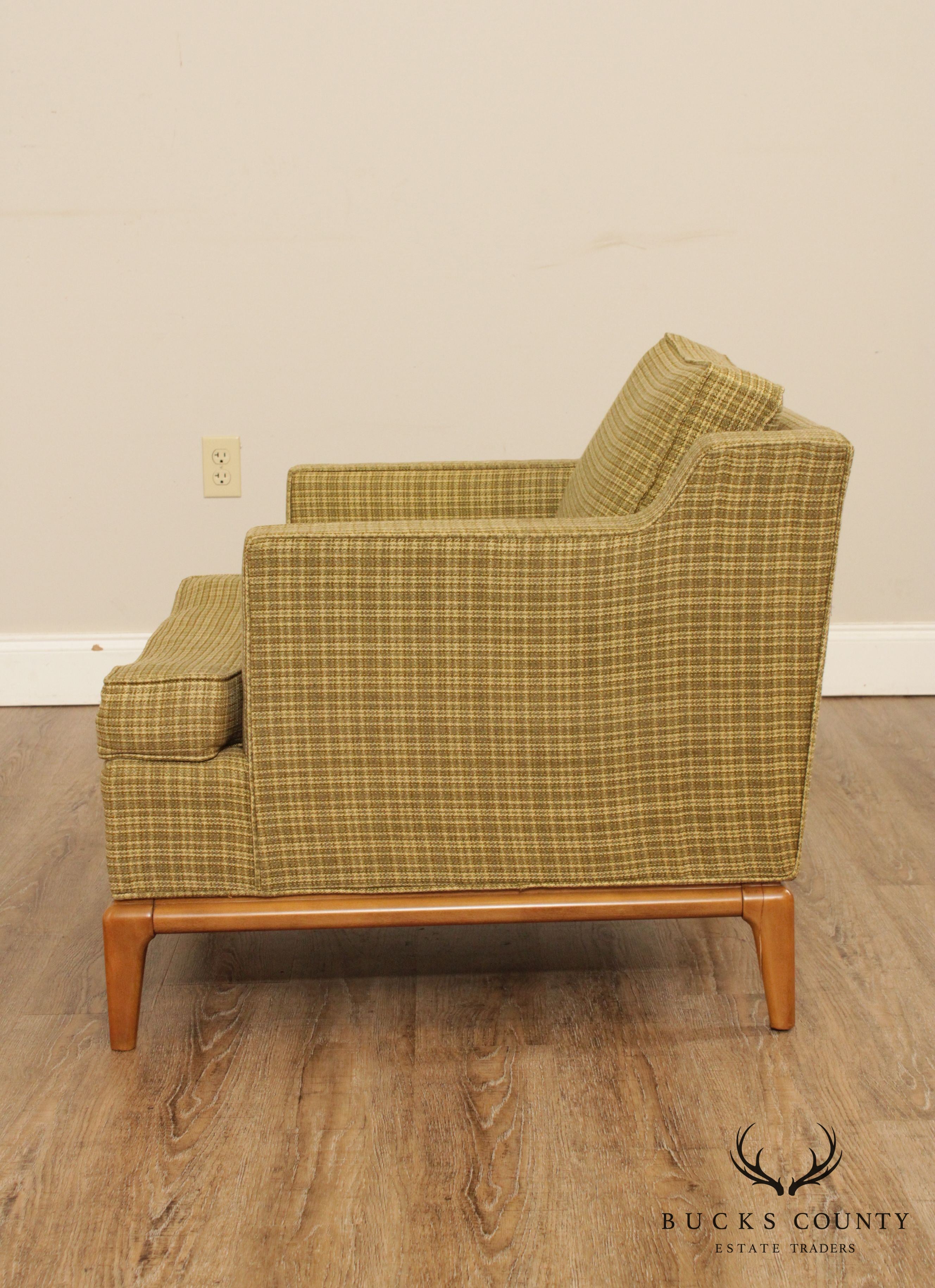 Mid Century Modern Pair Lounge Chairs