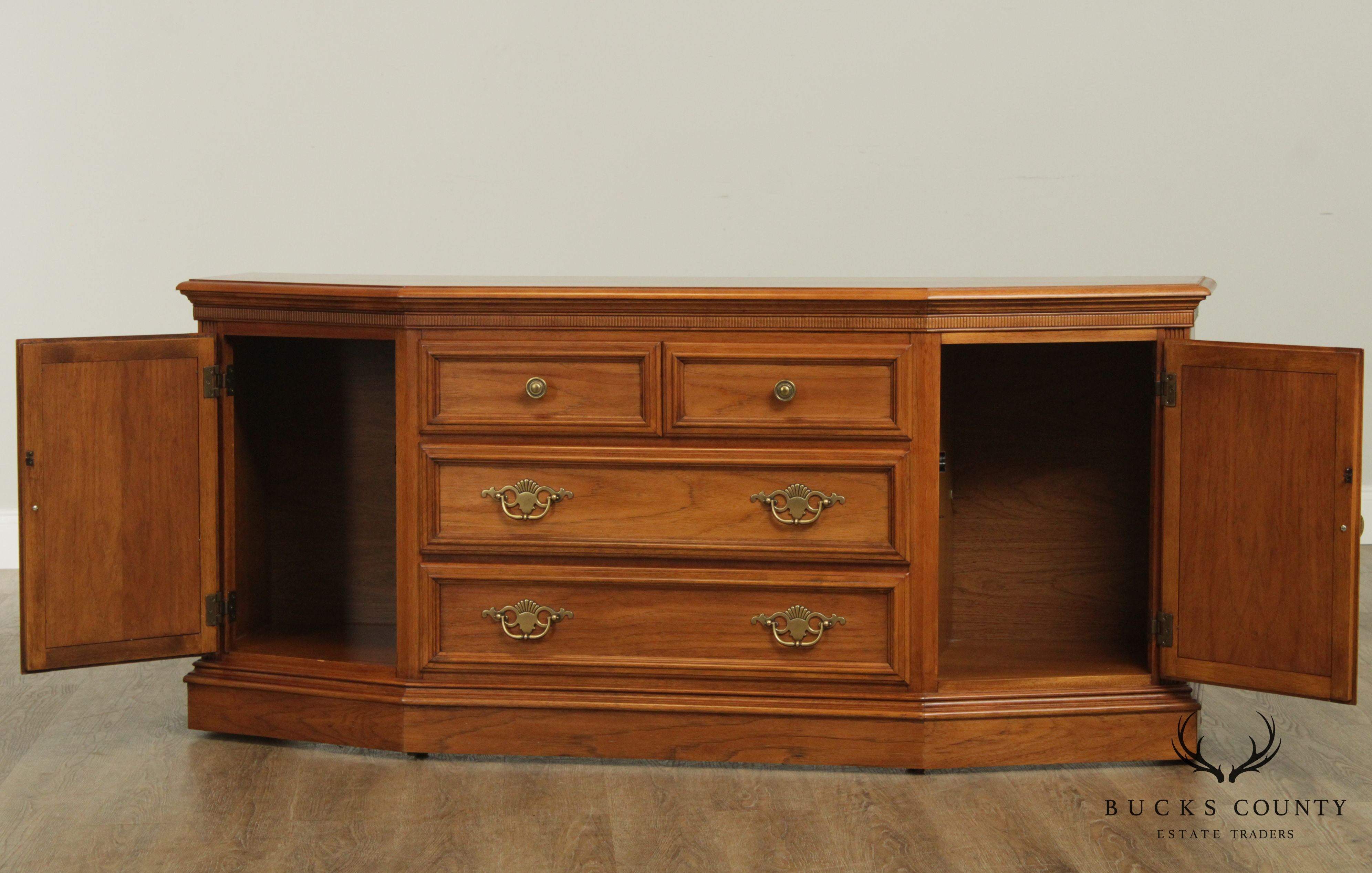 Lexington Grand Tour Collection Pecan Wood Buffet Sideboard