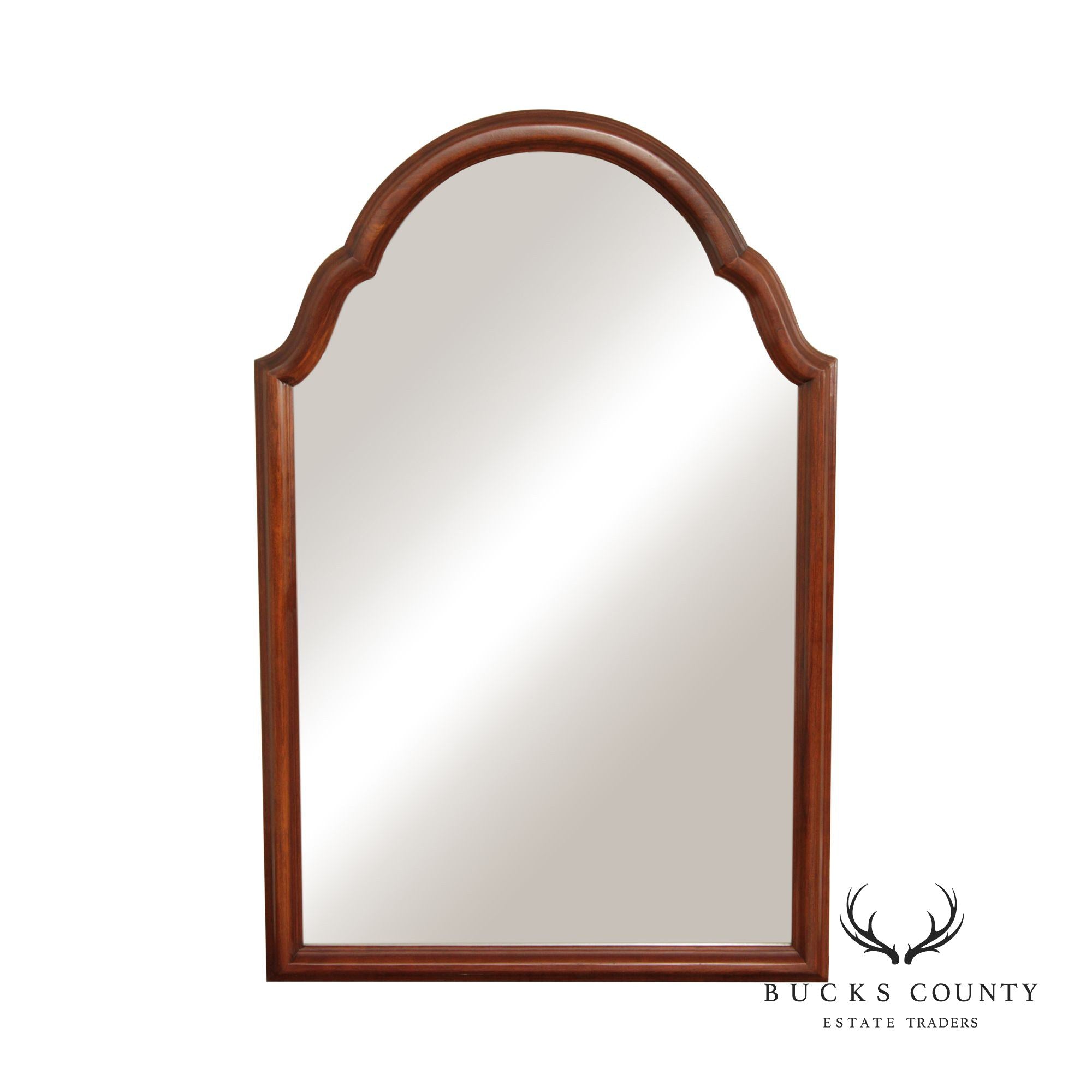 Queen Anne Style Cherry Wall Mirror