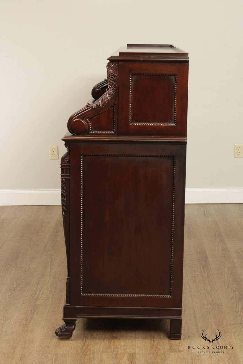 Ralph Lauren Empire Style Mahogany Cabinet Sideboard