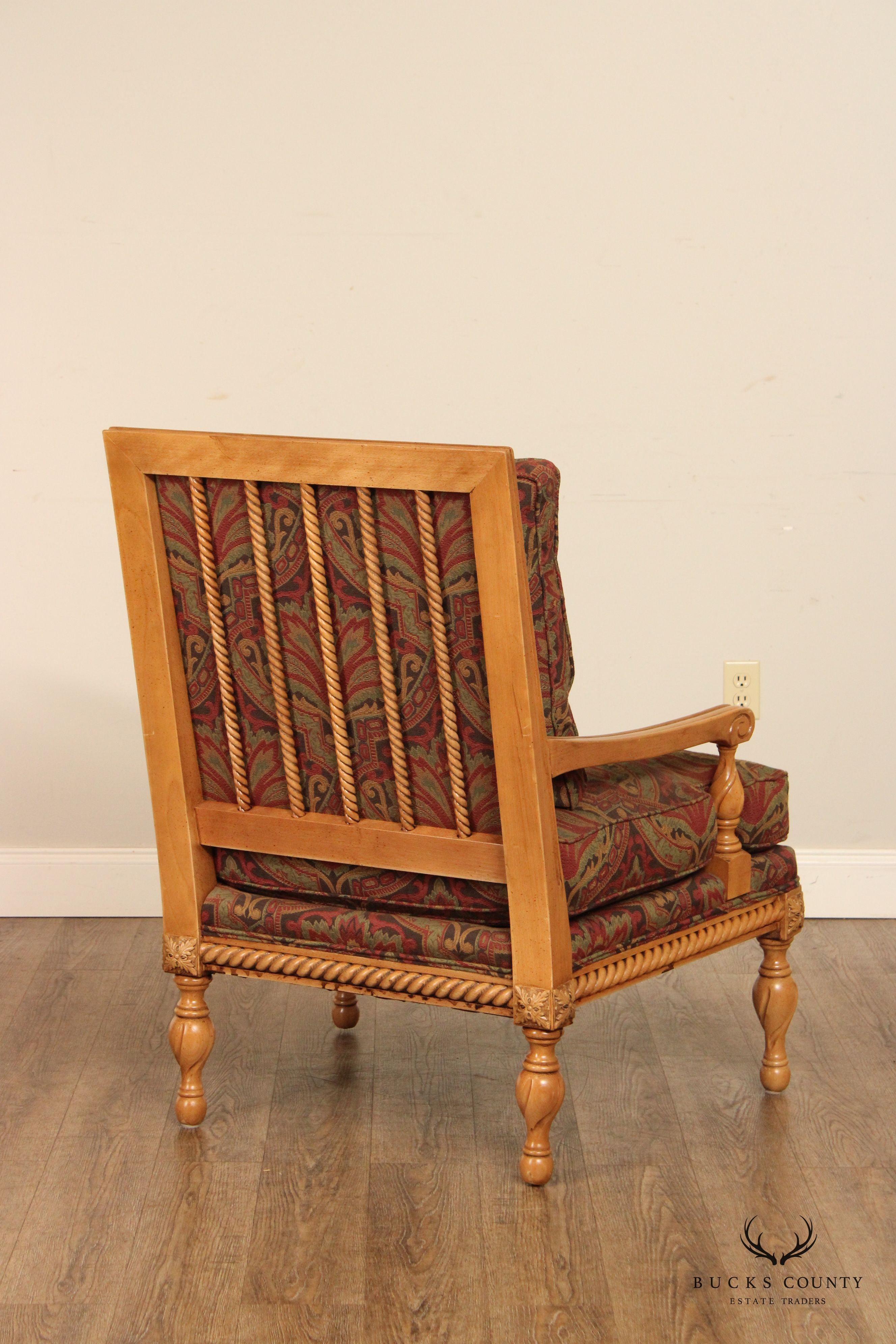 Highland House 'Cotswold Cottage' Carved Armchair