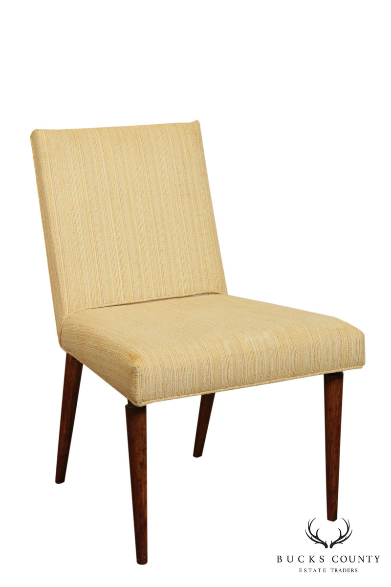 Mid Century Modern Walnut Side Chair Possibly Robsjohn Gibbings