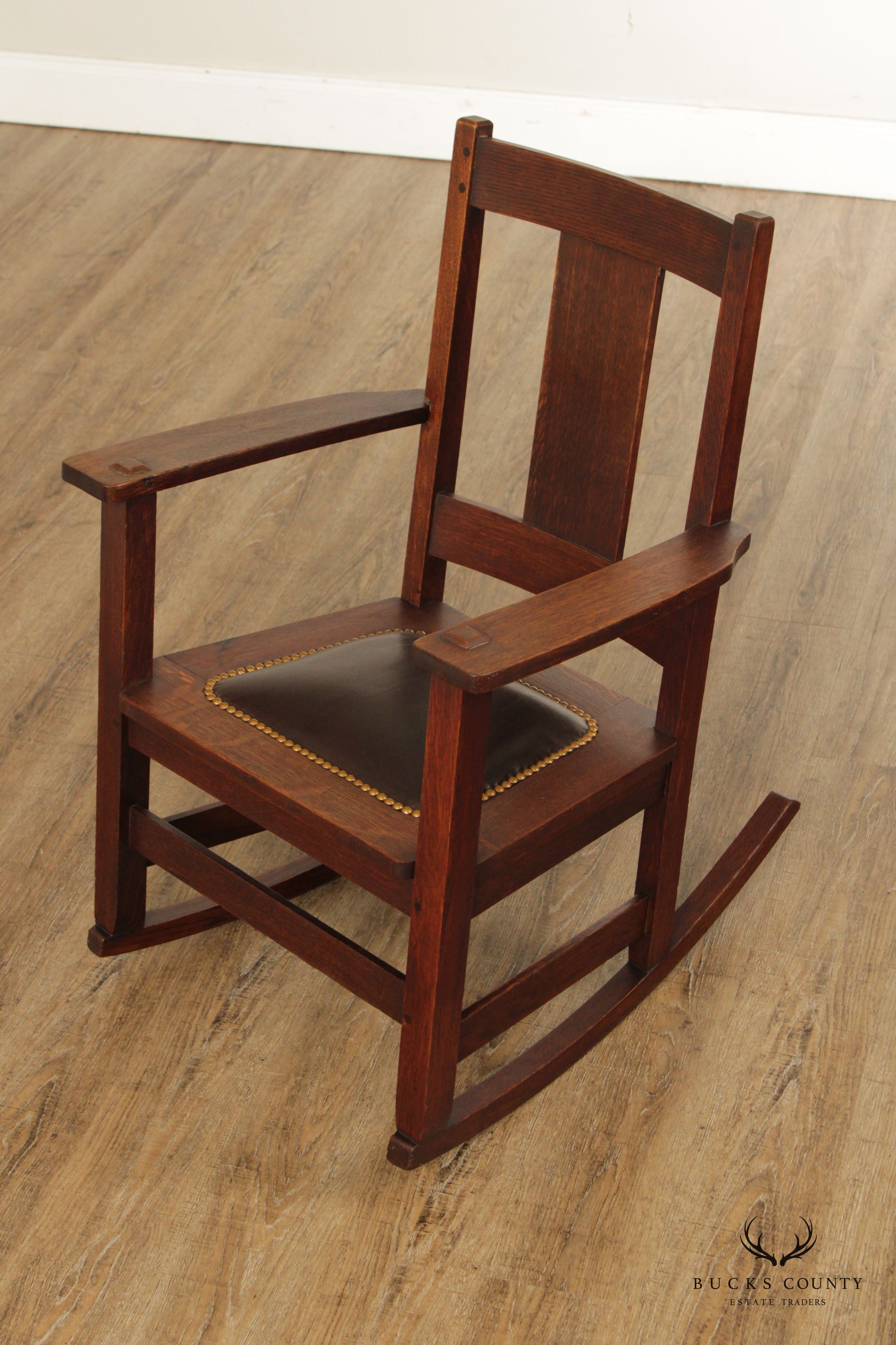 Limbert Antique Mission Oak Rocker