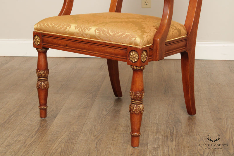 Henredon French Empire Style Set of Six 'Grand Provenance' Dining Chairs