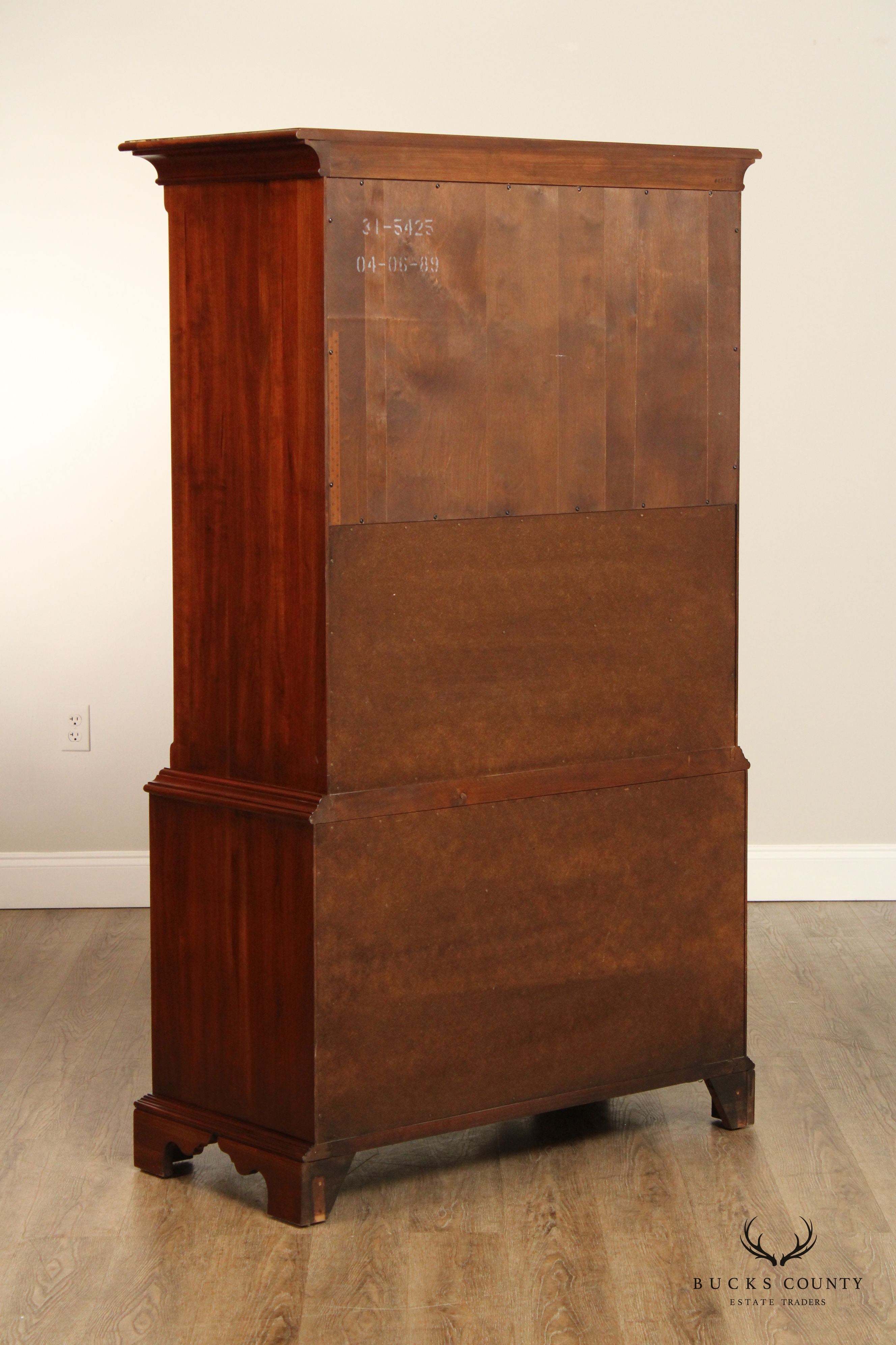 Knob Creek Chippendale Style Cherry Armoire