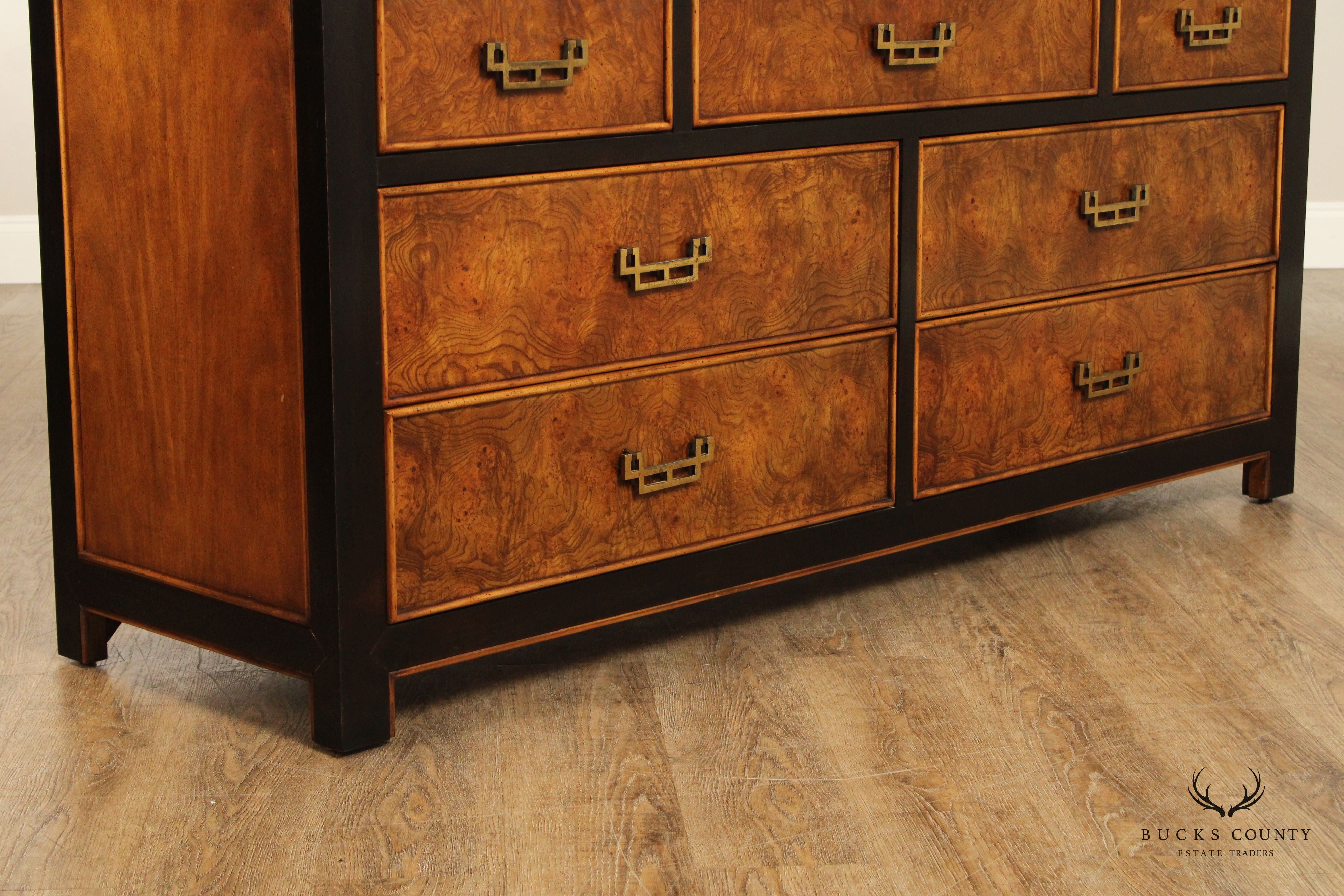 Century Furniture 'Chin Hua' Burlwood Long Dresser