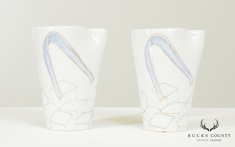 Ernestine Salerno Italian Ceramic Cups