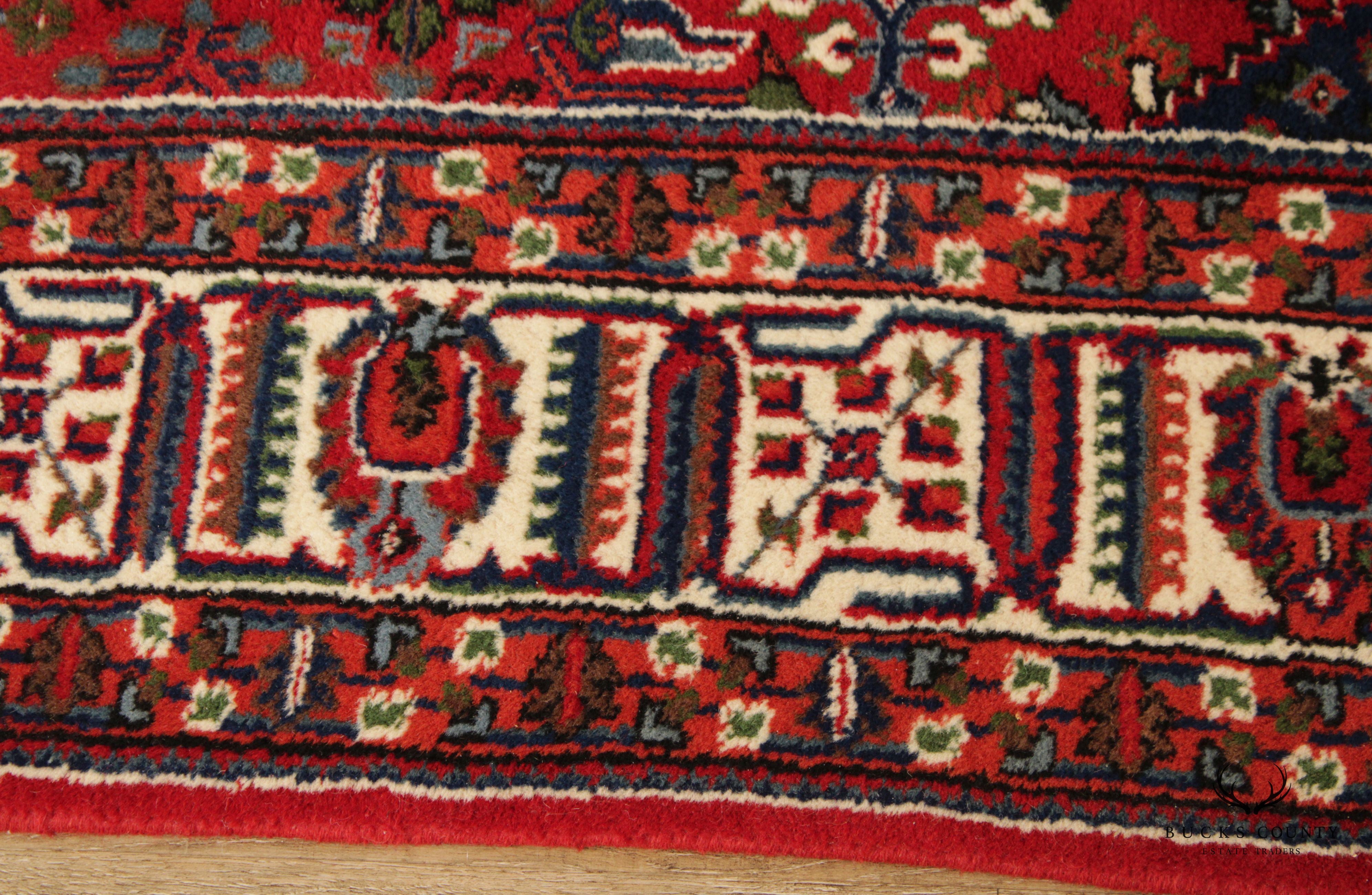 Quality Hand Tied Vintage Persian Area Rug, 10' x 6'