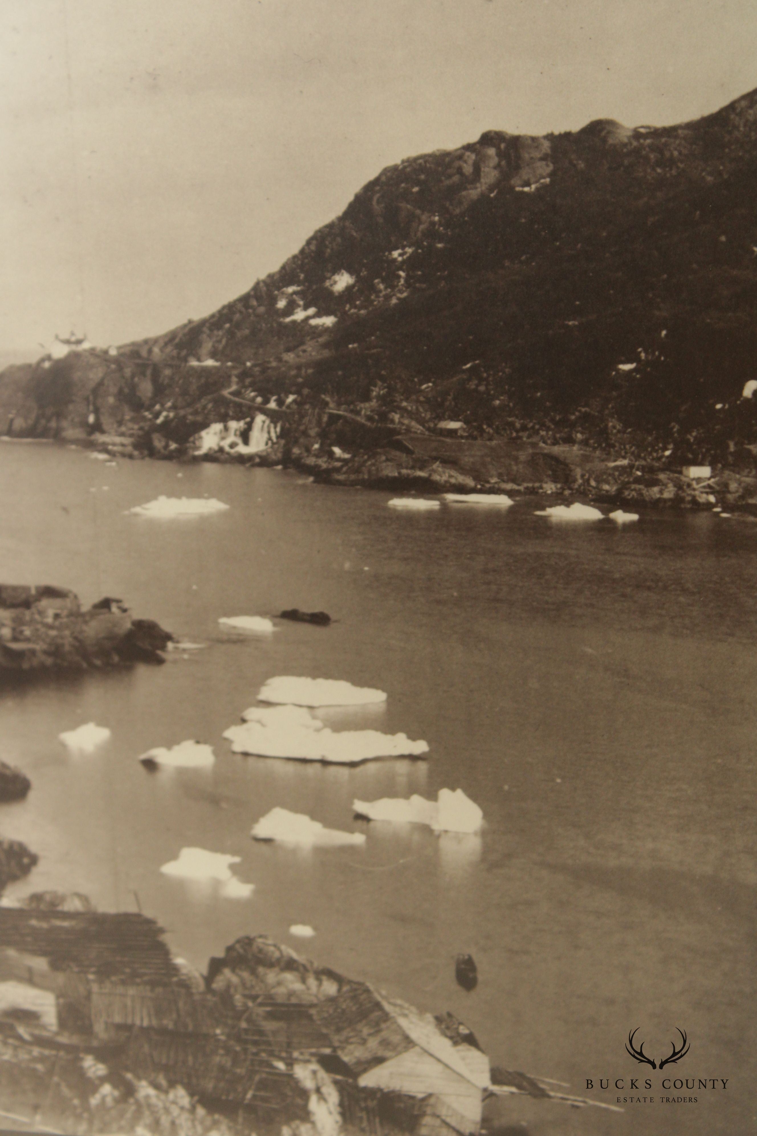 Antique 1900s The Battery St. Johns Newfoundland Photography