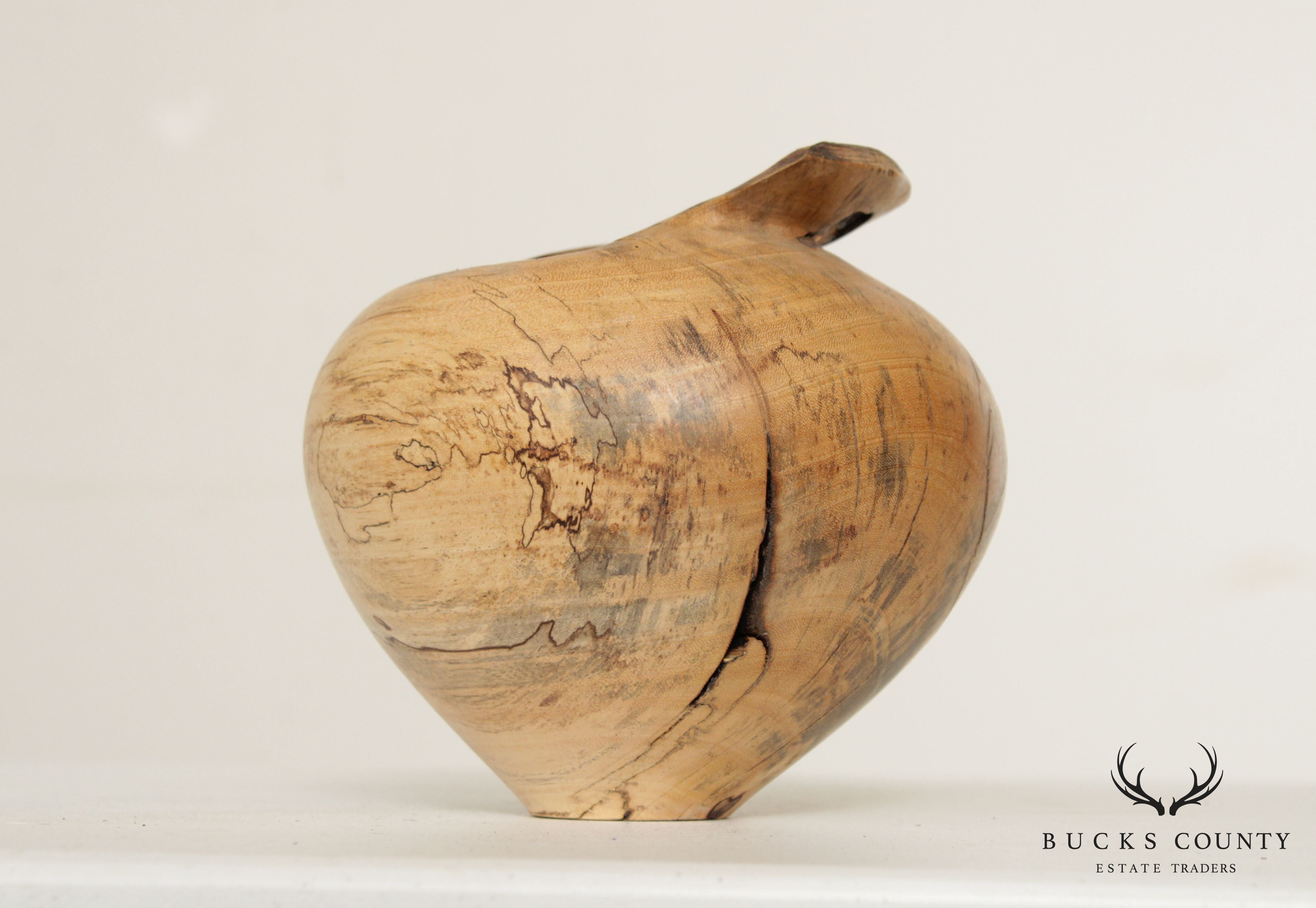 Studio Burlwood Wooden Vase