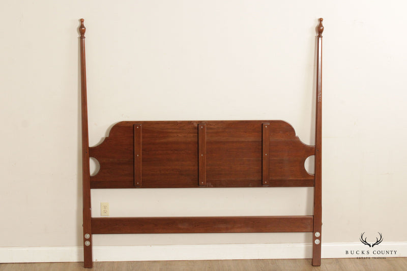 Traditional Cherry King Size Poster Headboard