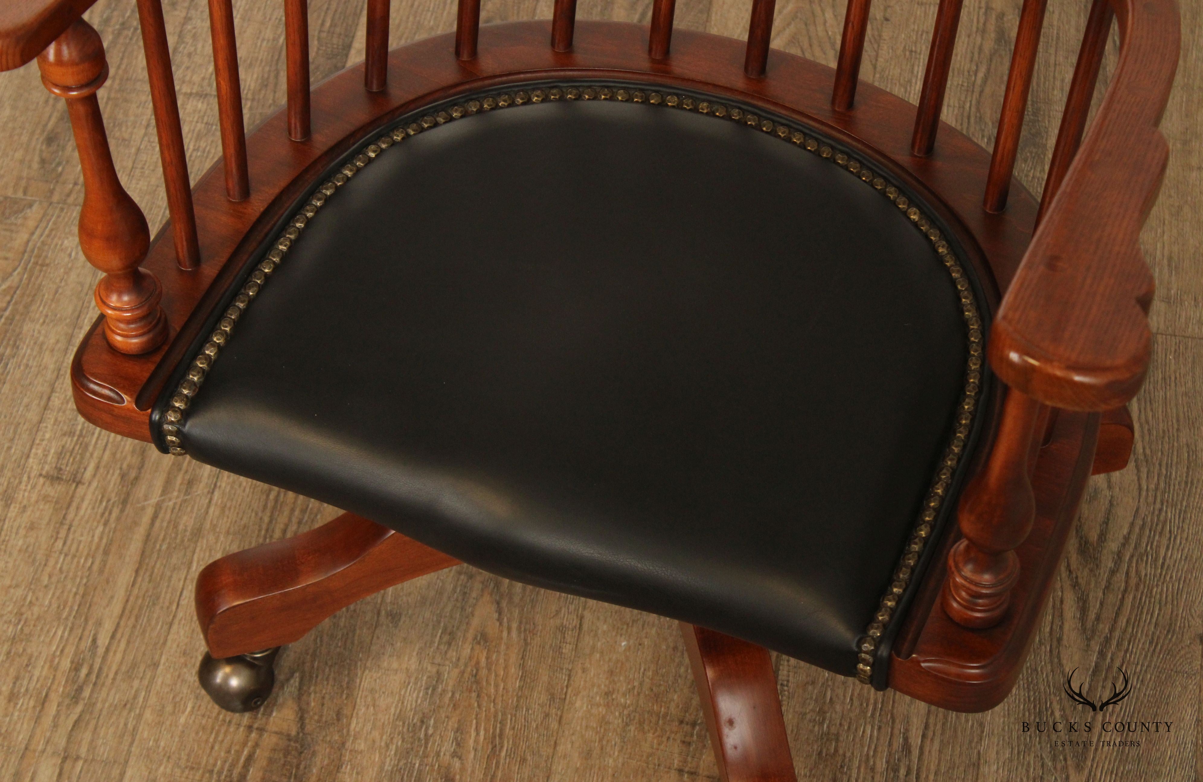 Frederick Duckloe Comb Back Windsor Office Desk Chair