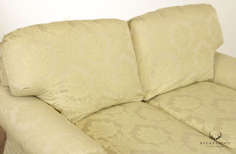 Quality Rolled Arm Custom Upholstered Loveseat