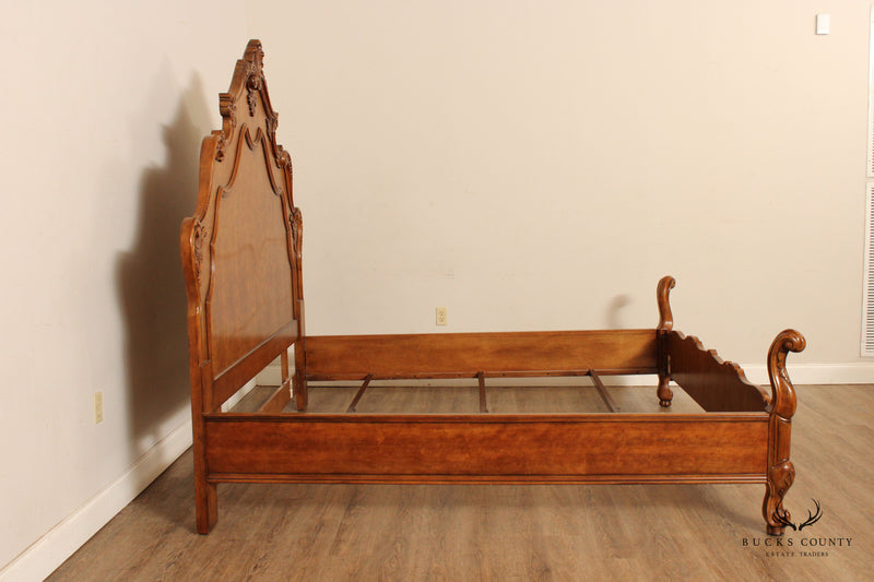 Century Coeur De France French Style Carved King Size Bed Frame