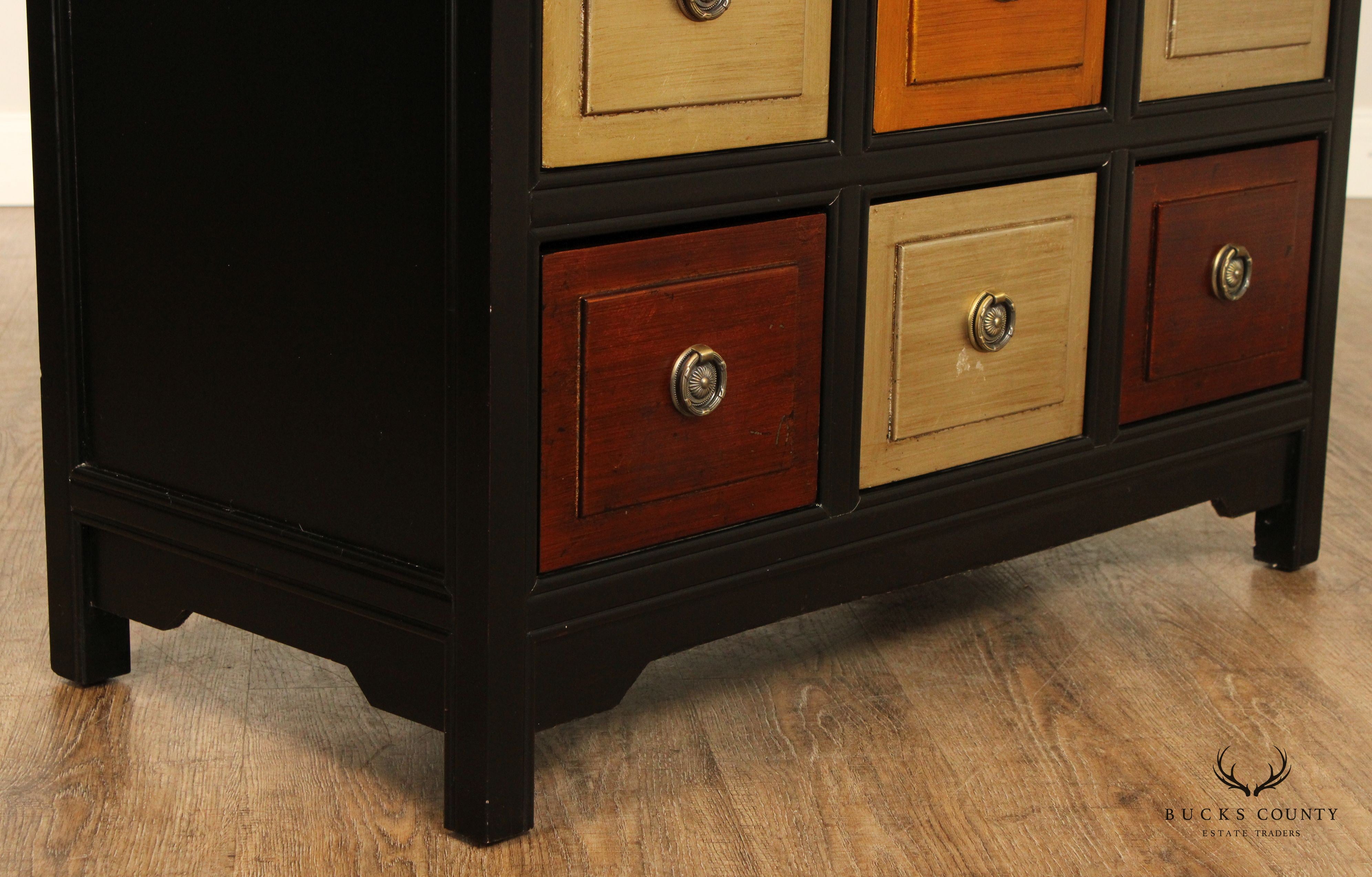 Bassett Mirror Co. Tic-Tac-Toe Color Block Chest