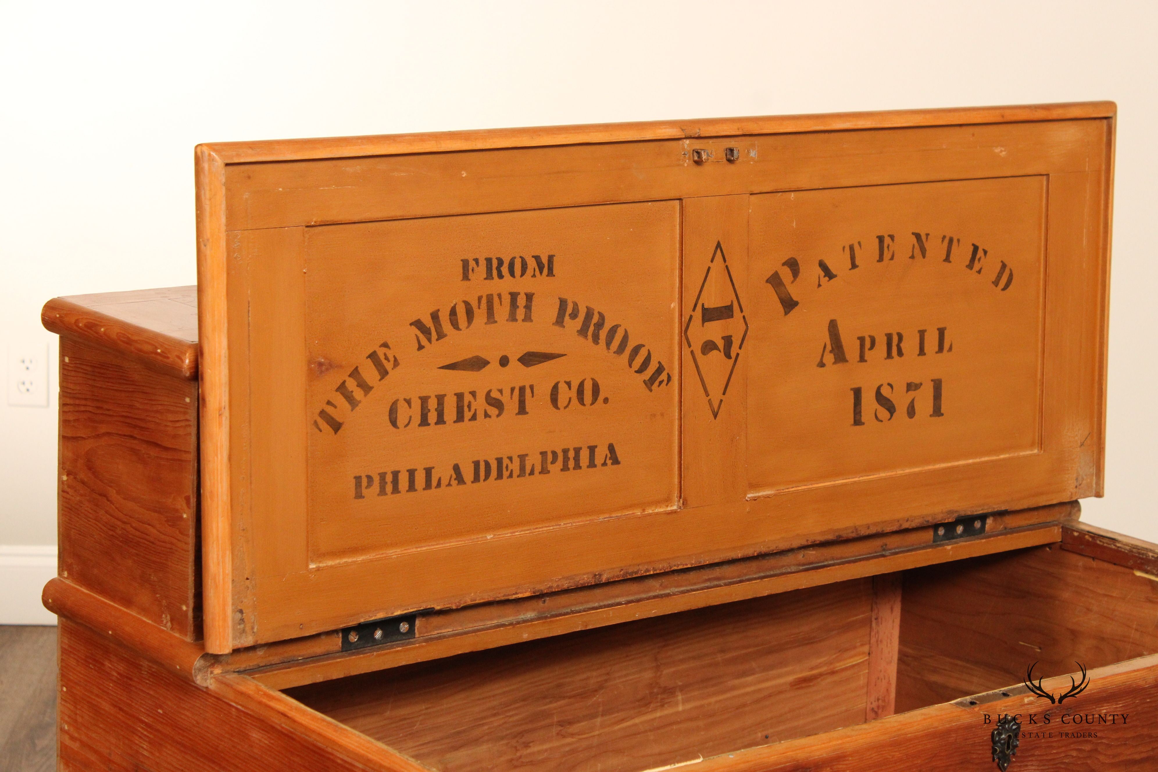 Moth Proof Chest Co. Cedar Lined Blanket or Storage Chest