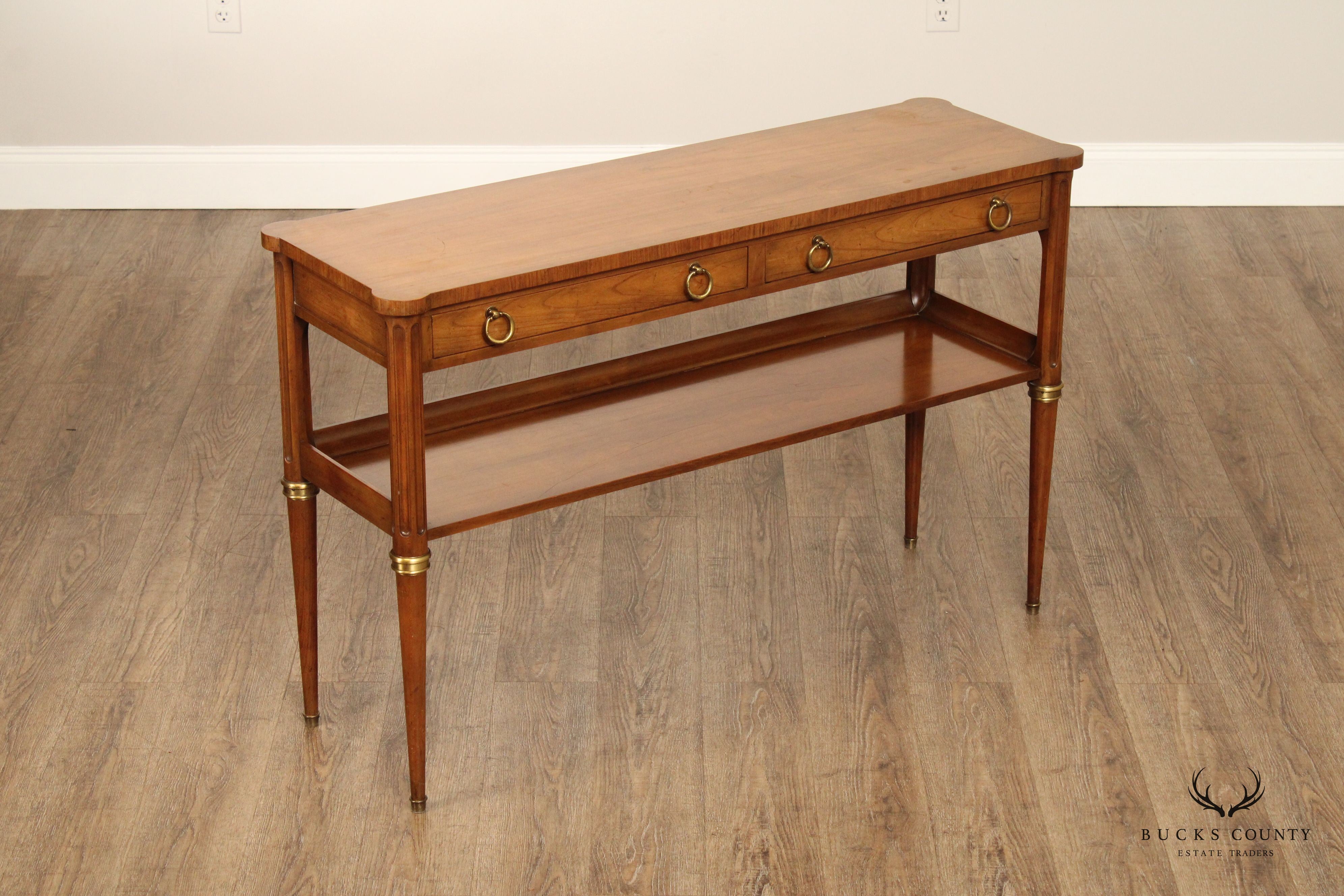 Baker Furniture Directoire Style Console Table