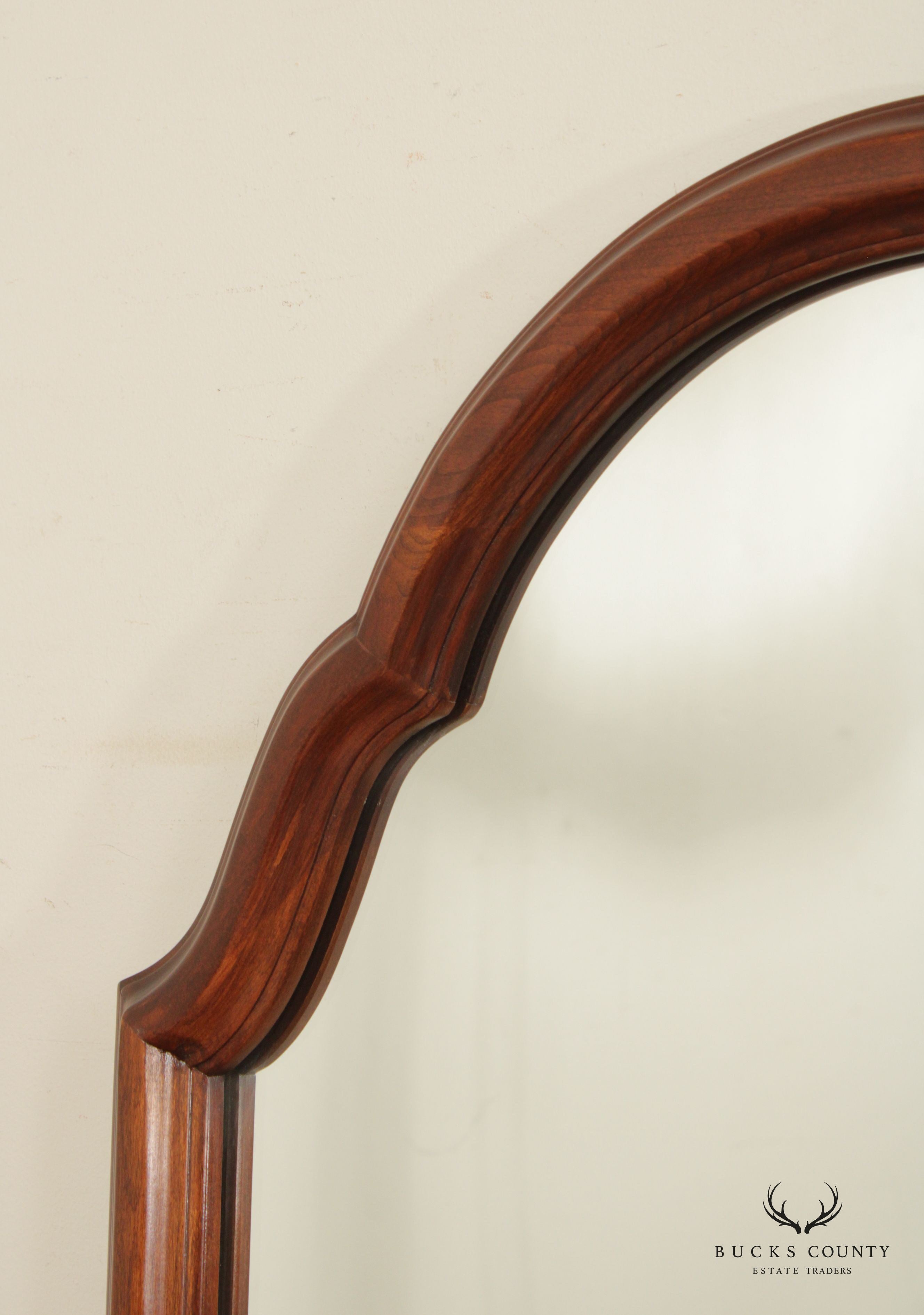 Queen Anne Style Cherry Wall Mirror