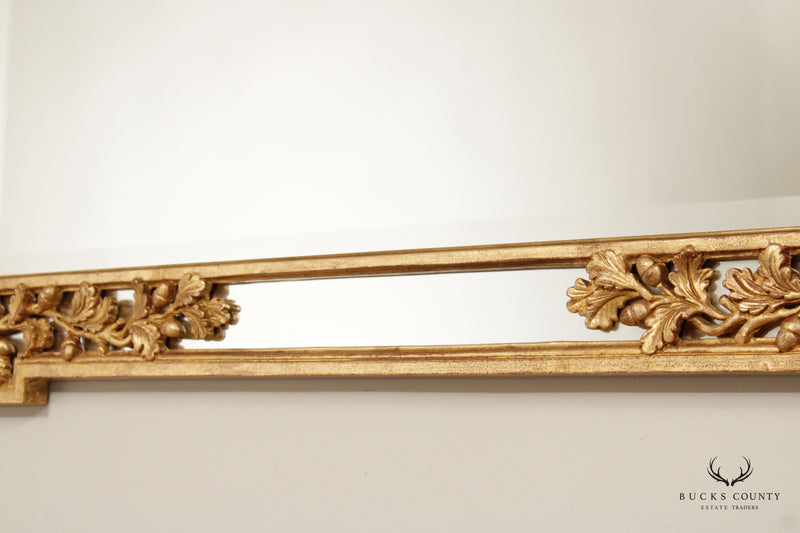 Decorative Crafts Inc. Italian Baroque Style Giltwood Wall Mirror