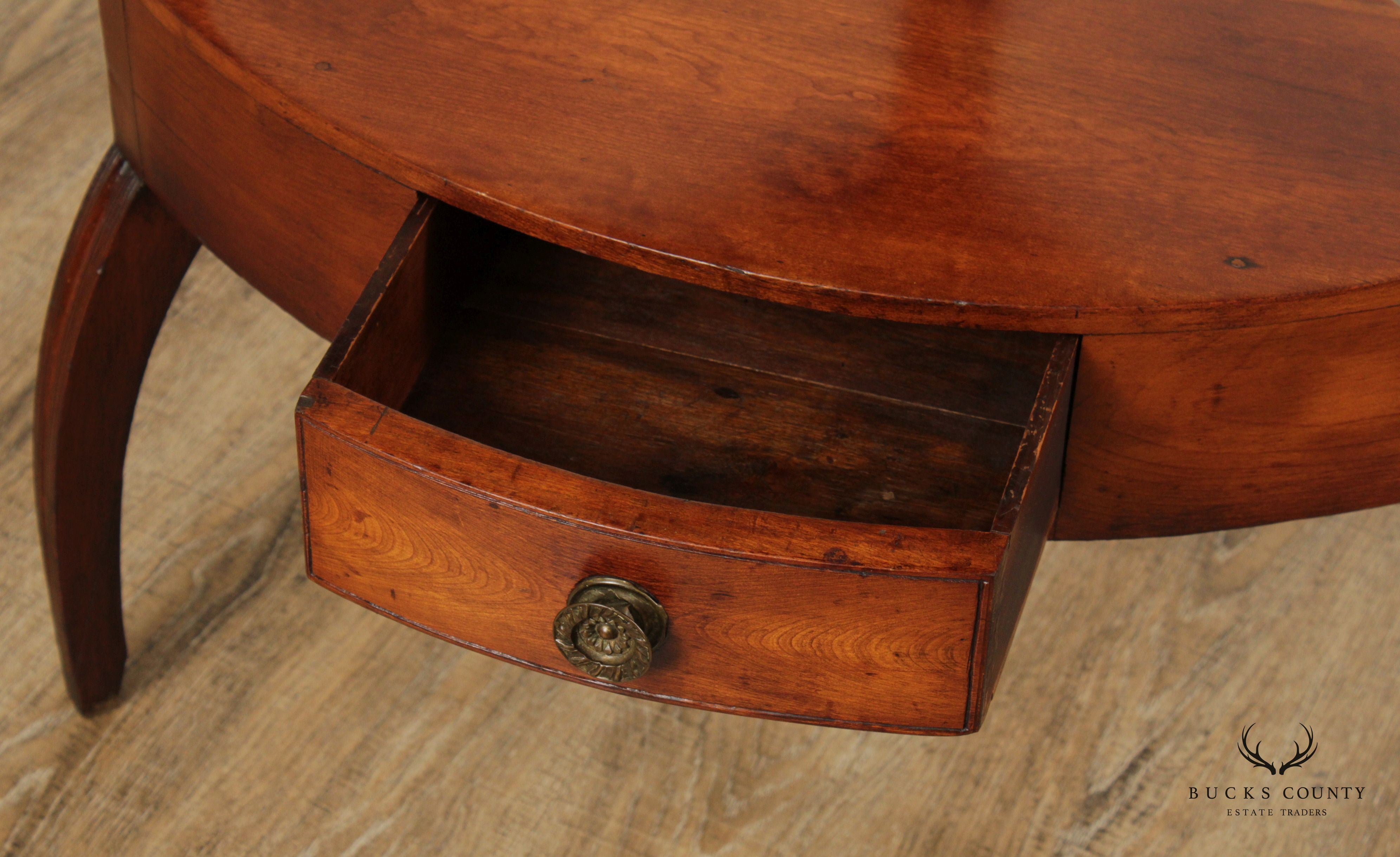 Antique English Regency Style Corner Wash Stand