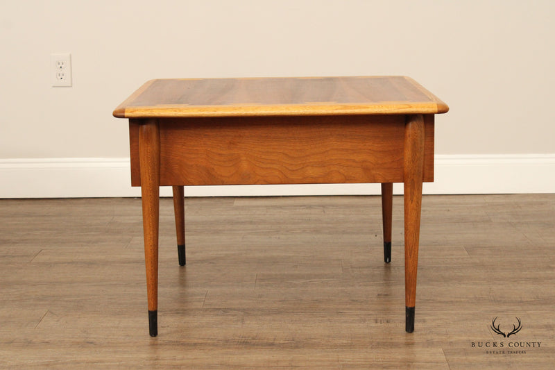 Lane Acclaim Mid Century Modern Walnut Side Table with Drawer