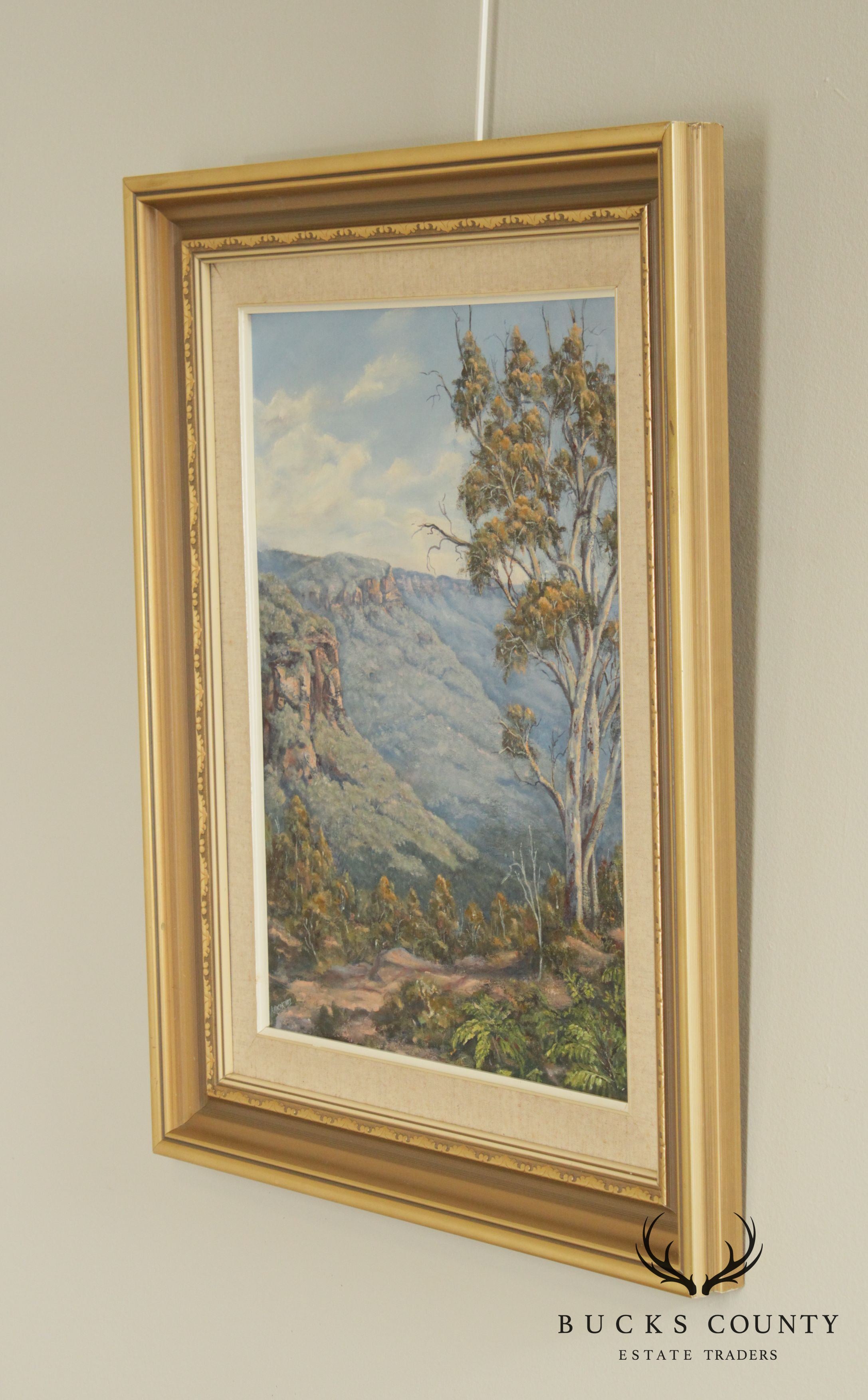 A. Macartney Signed Landscape Oil Painting