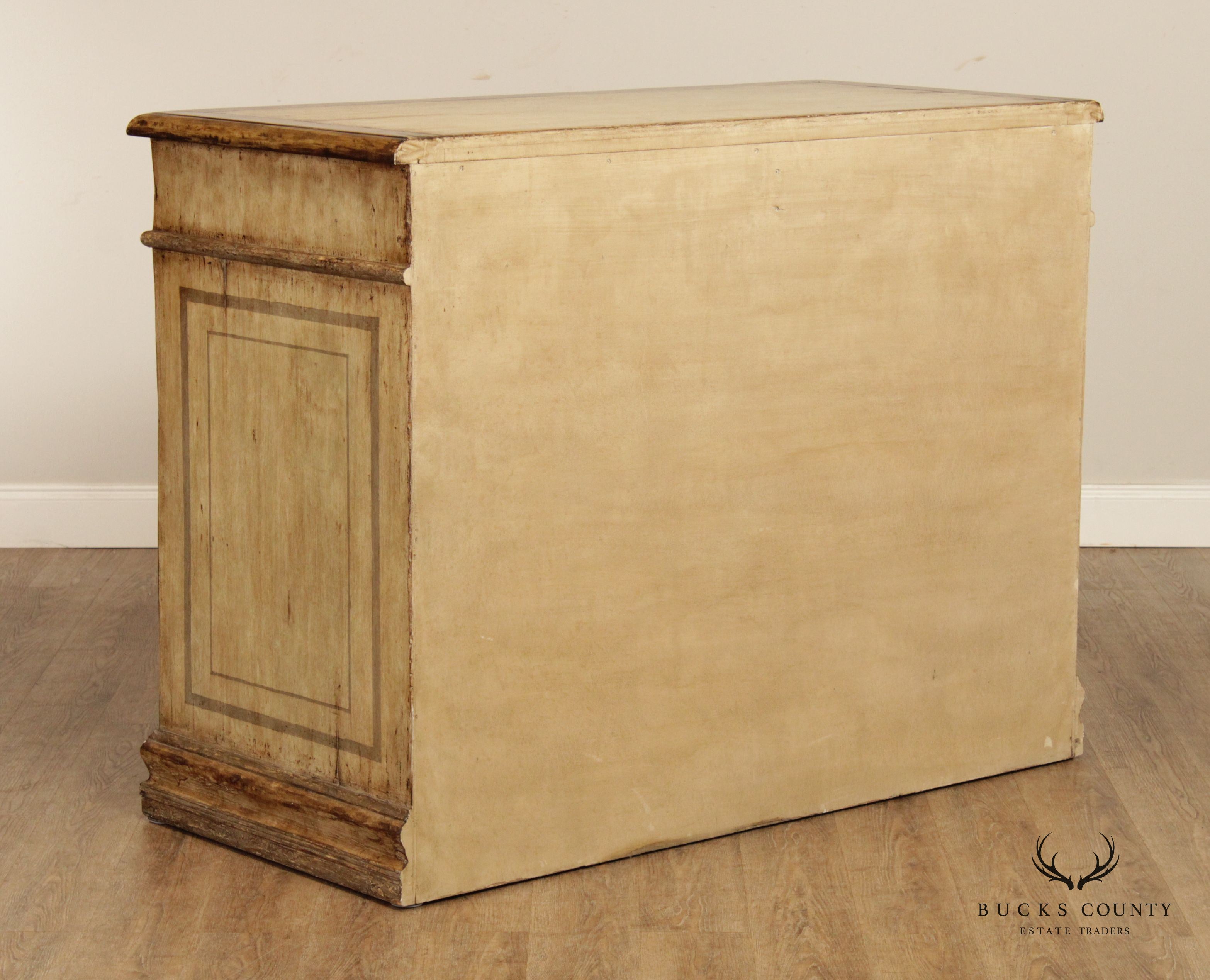 William Switzer 'Piedmonte' Landscape Painted Sideboard Cabinet