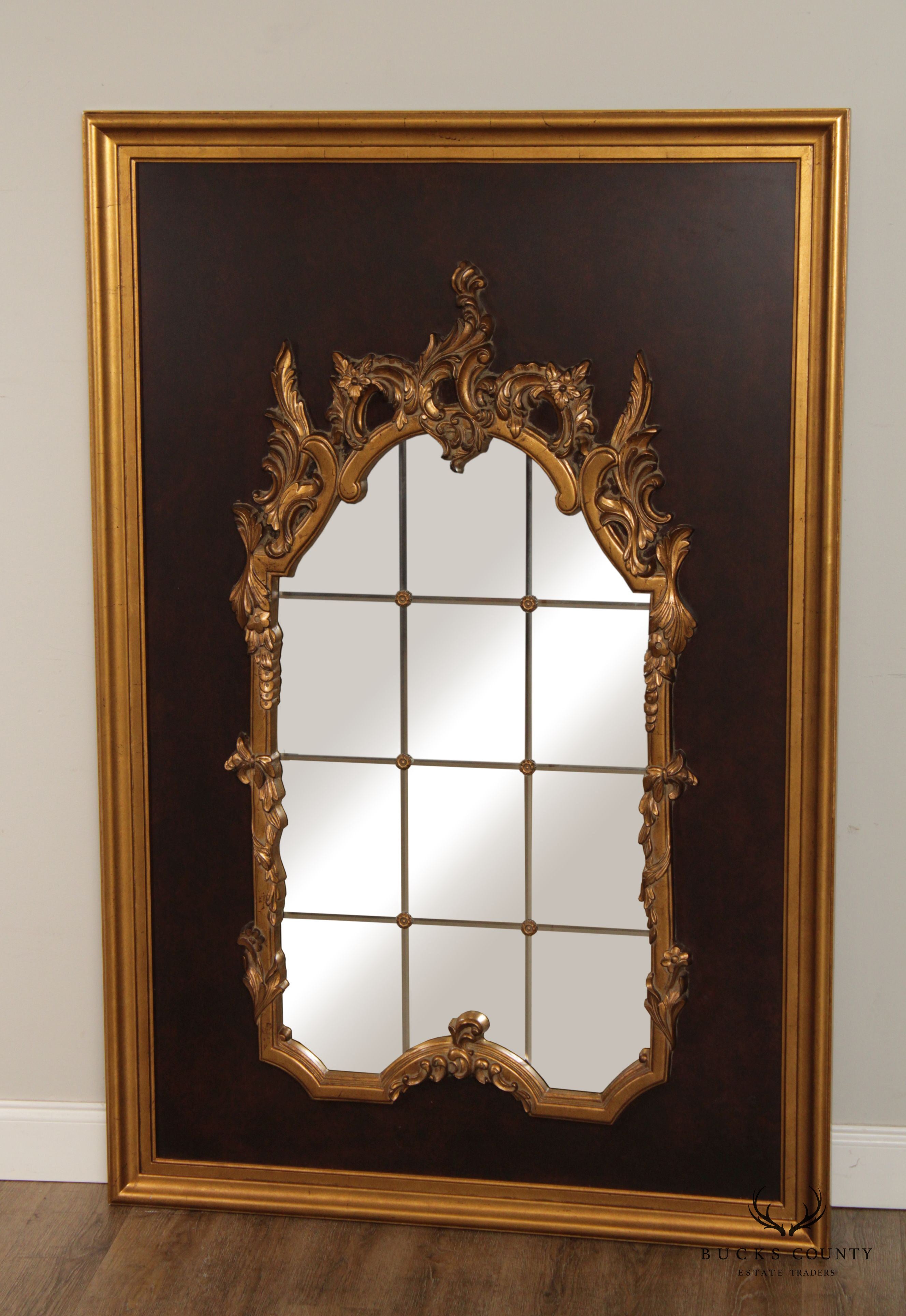 Bassett Rococo Style Giltwood Wall Mirror