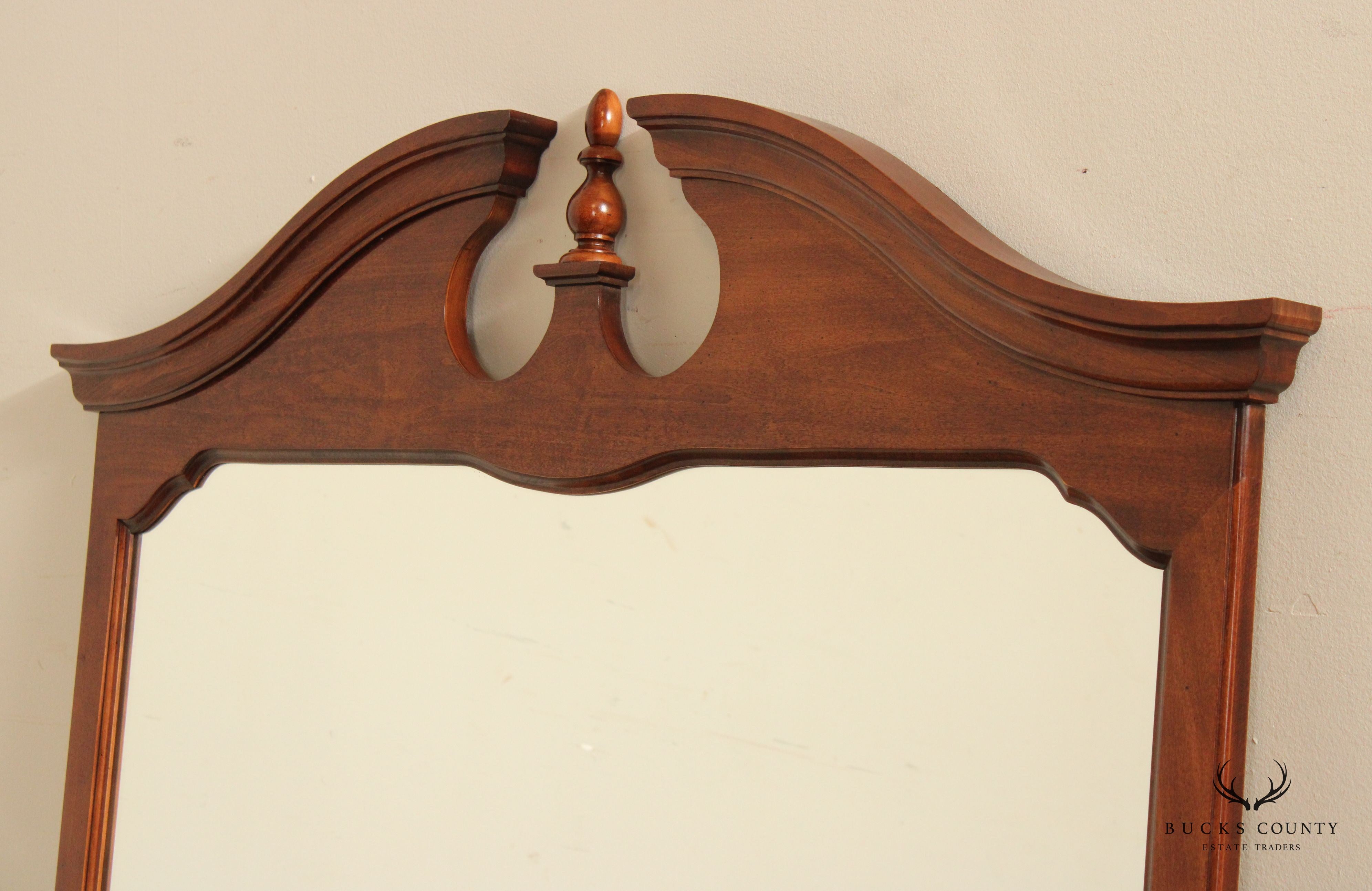 Thomasville Federal Style Cherry Wall Mirror