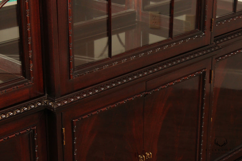 Hickory White American Masterpiece Collection Mahogany Breakfront China Cabinet
