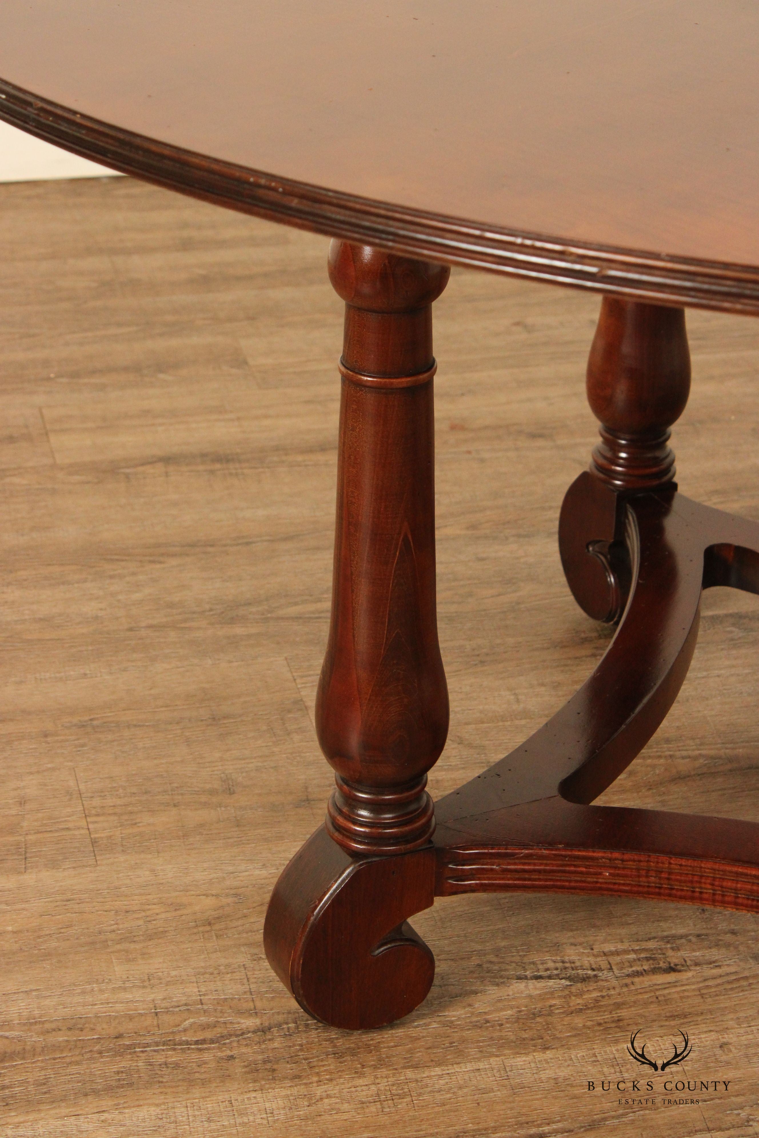 Ethan Allen British Classics Collection Round Dining Table