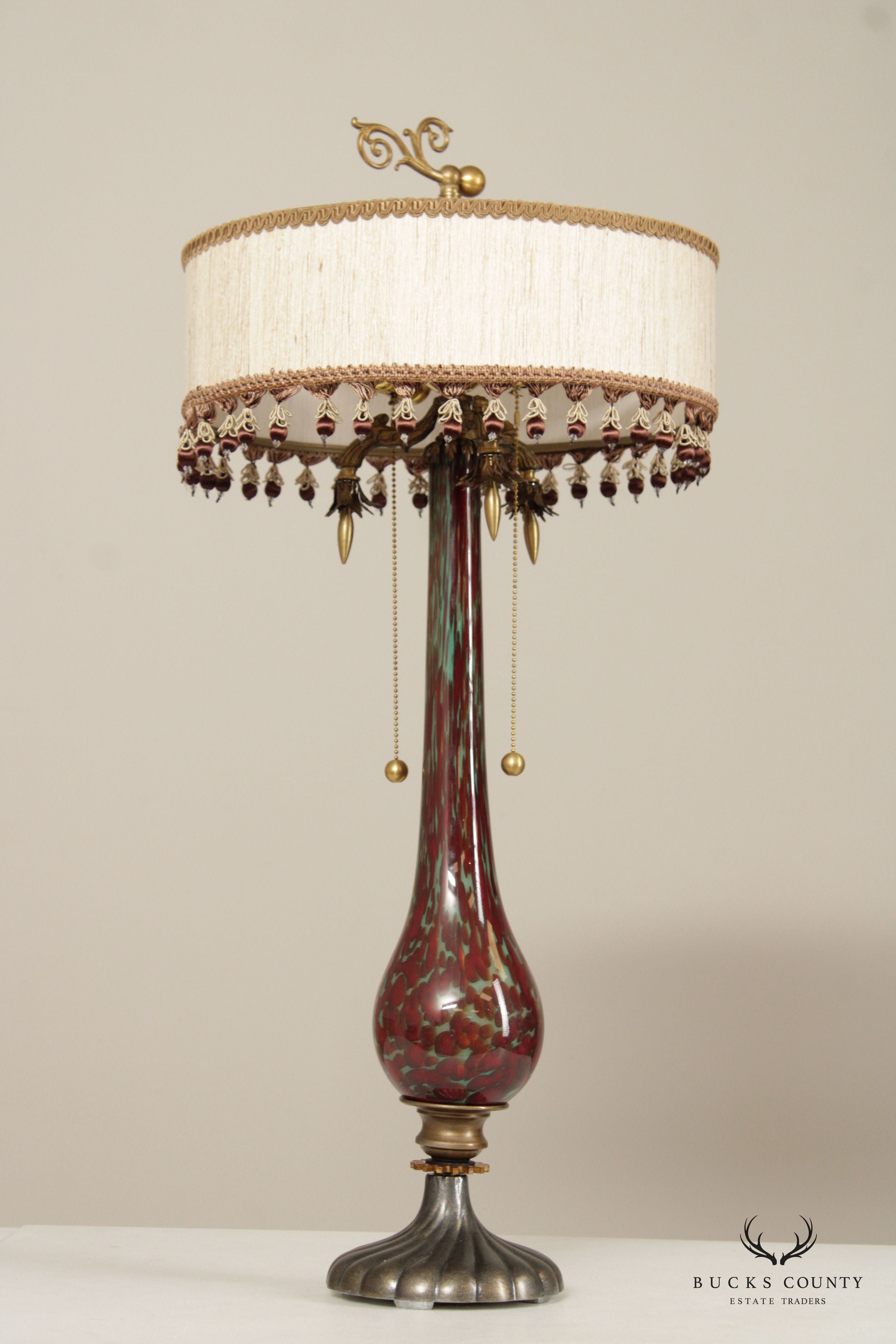 Luna Bella Murano Glass Table Lamp