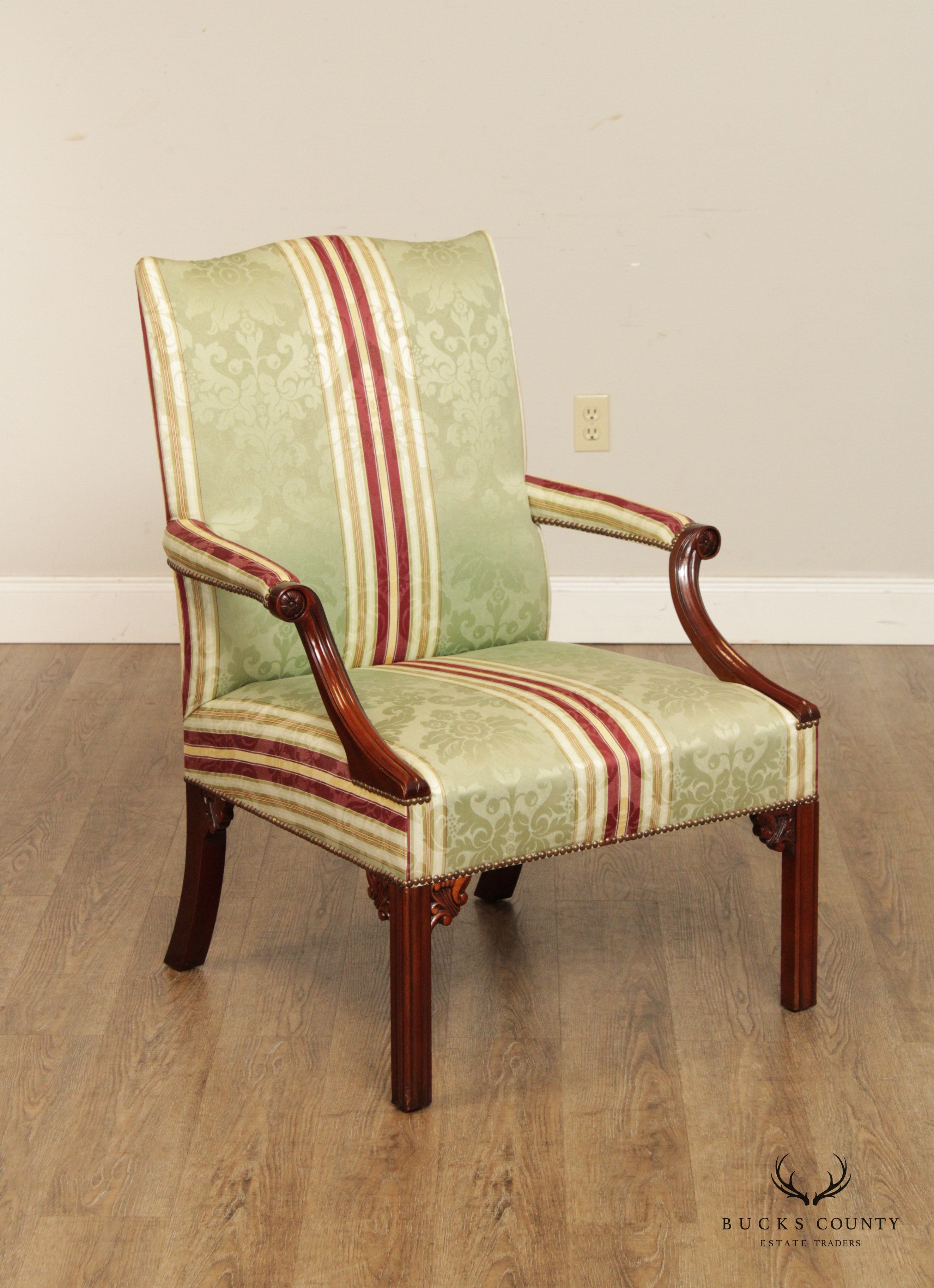 Baker Historic Charleston Collection Chippendale Armchair