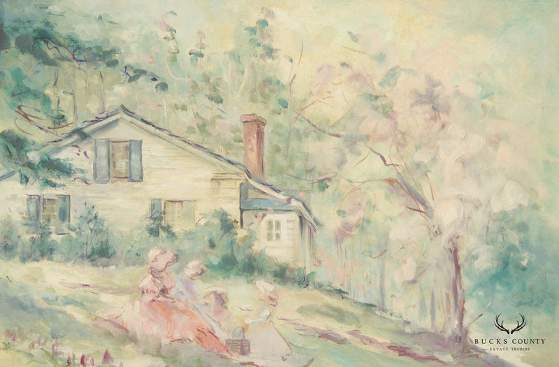 Barbara Hess Pugsley 'Spring Flower' Original Oil Painting