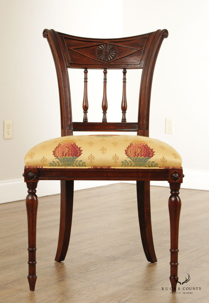 Hickory Chair Co. Regency Style Mahogany Side Chair