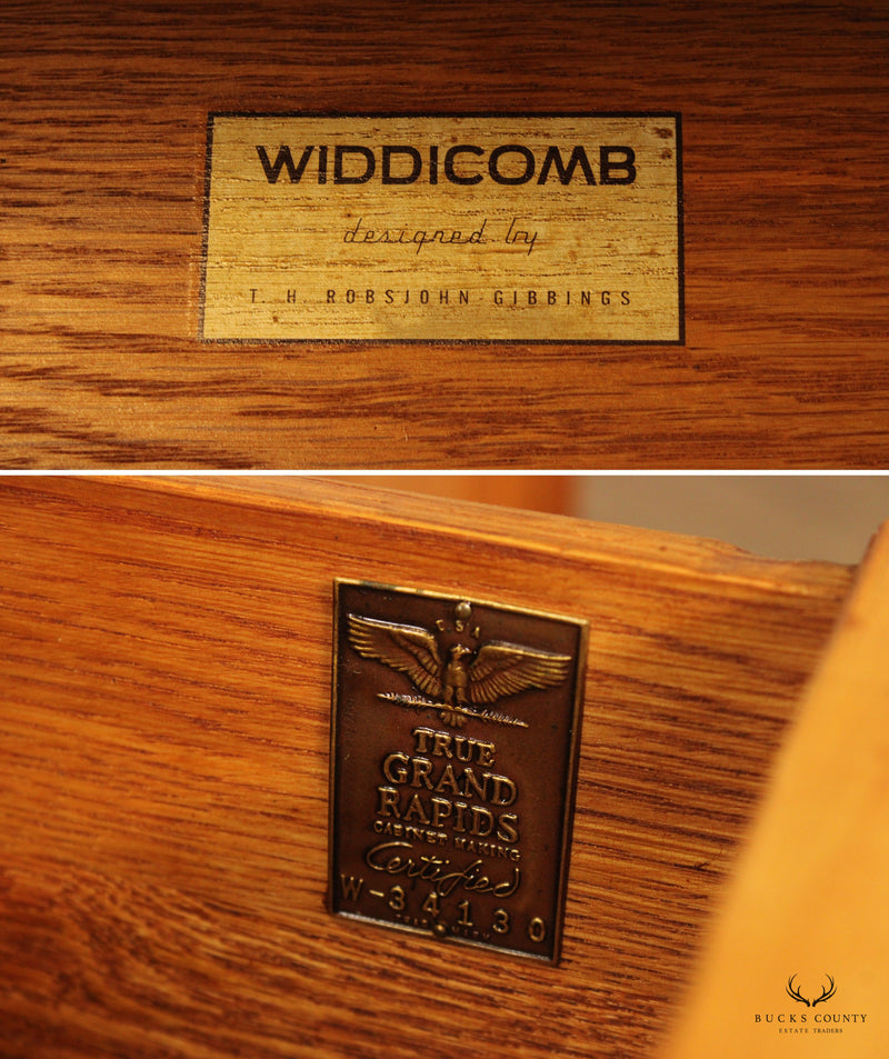 Widdicomb T.H. Robsjohn-Gibbings Mid Century Modern Marble Top Sideboard