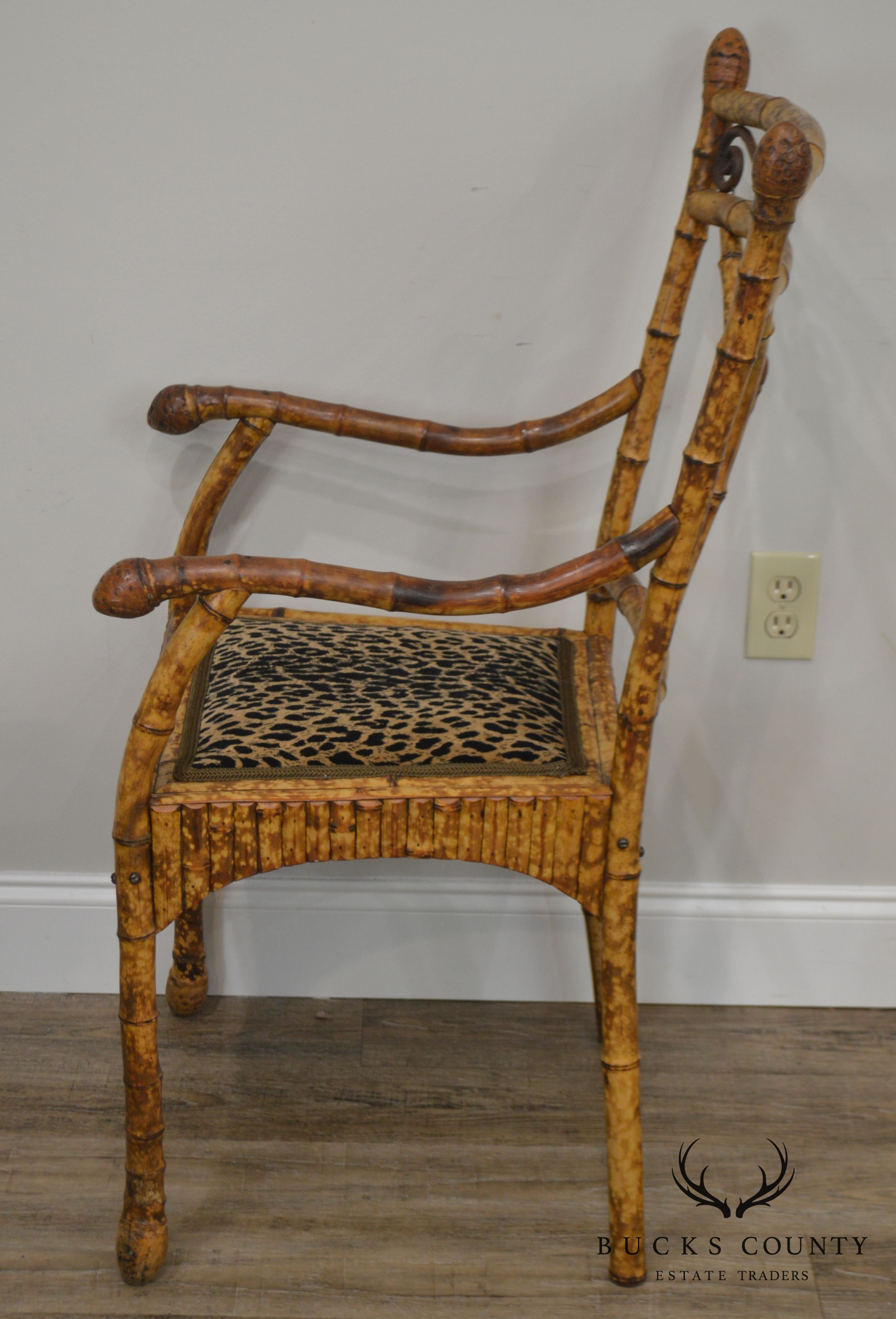 Antique 19th Century English Victorian Armchair