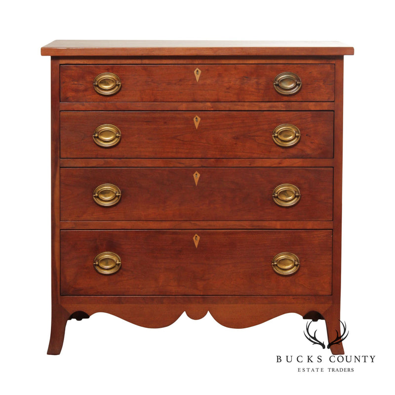 Federal Style Vintage Cherry Chest of Drawers