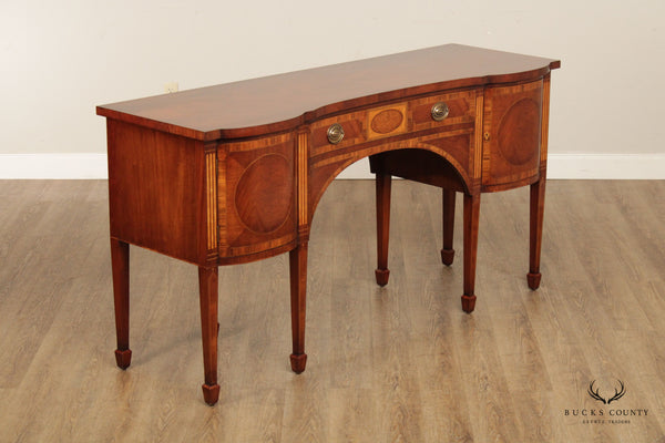 Smith and Watson Vintage Federal Style Inlaid Mahogany Sideboard